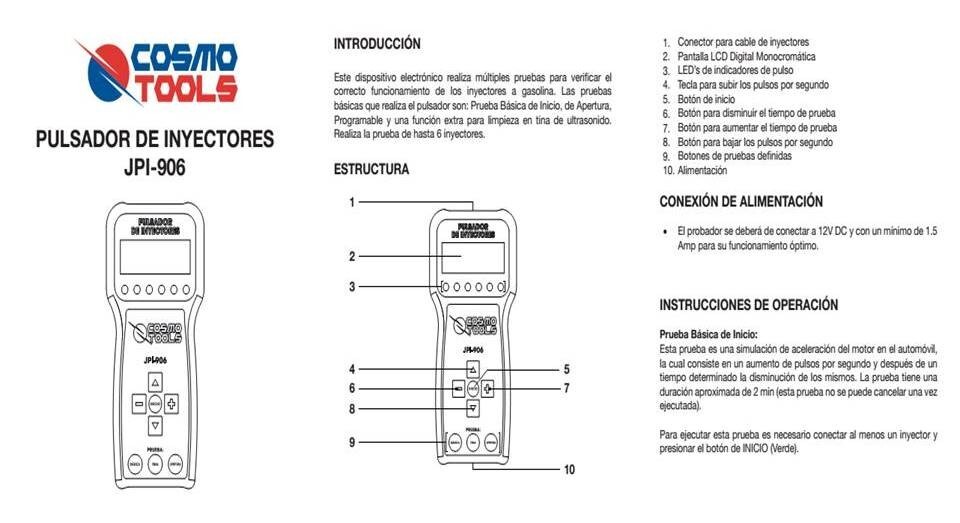 INJECTOR PULSE TESTER