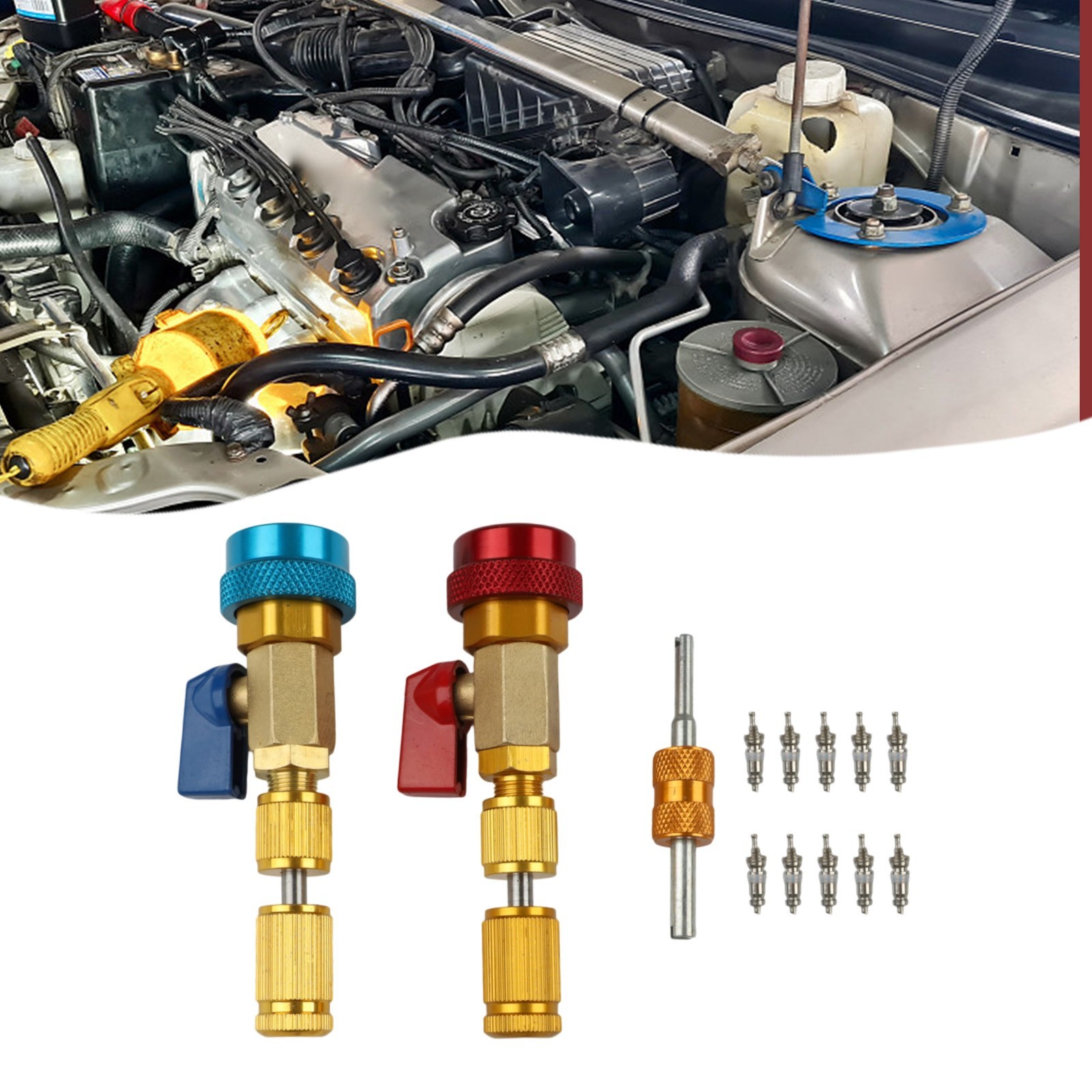 For R134A Valve Core Quick Removal Tool for Automotive Air Conditioning Systems