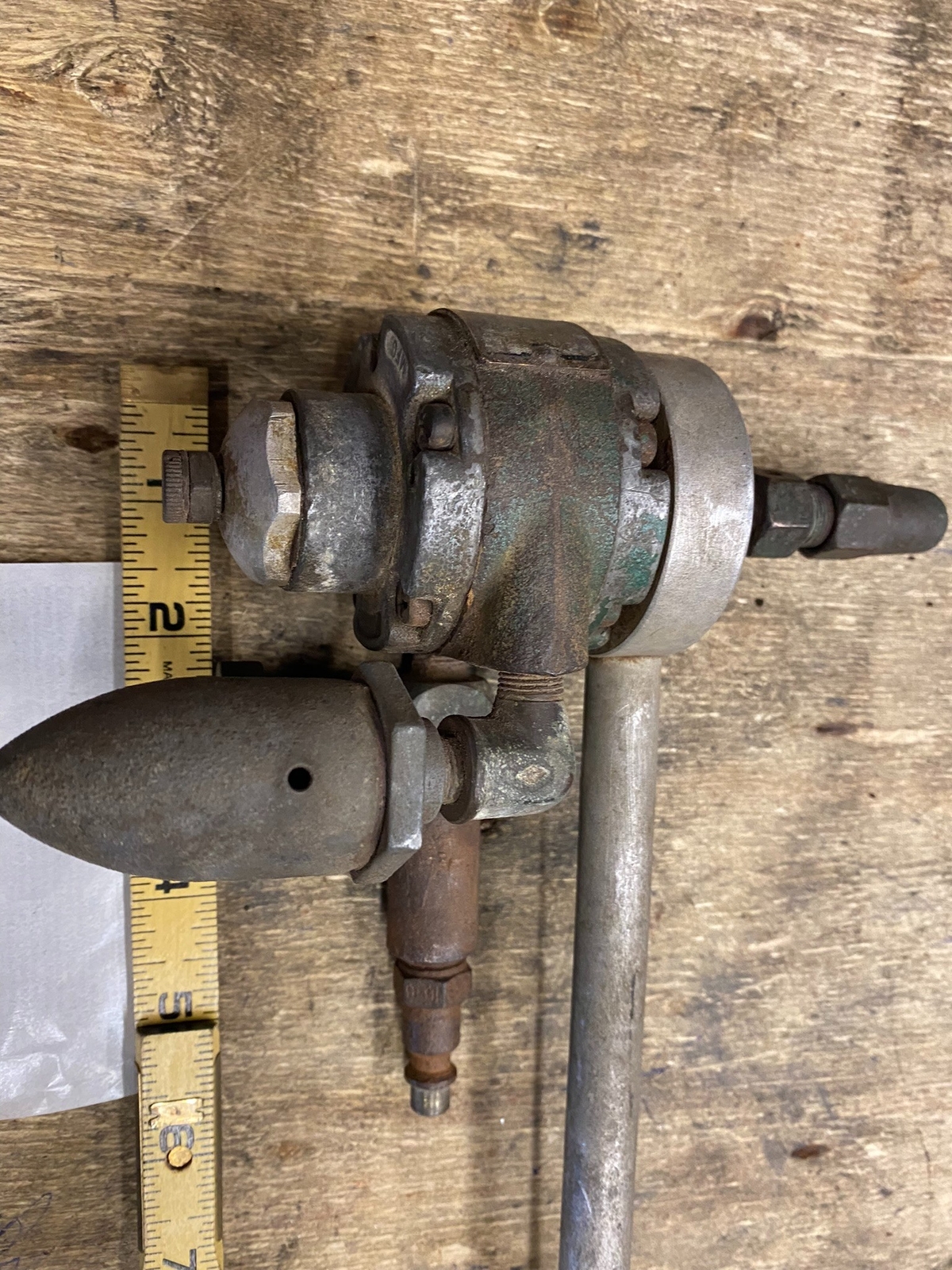 Vtg Tools USA Paint Mixer Air Stir Bodyman collectible Painter Garage Man Cave