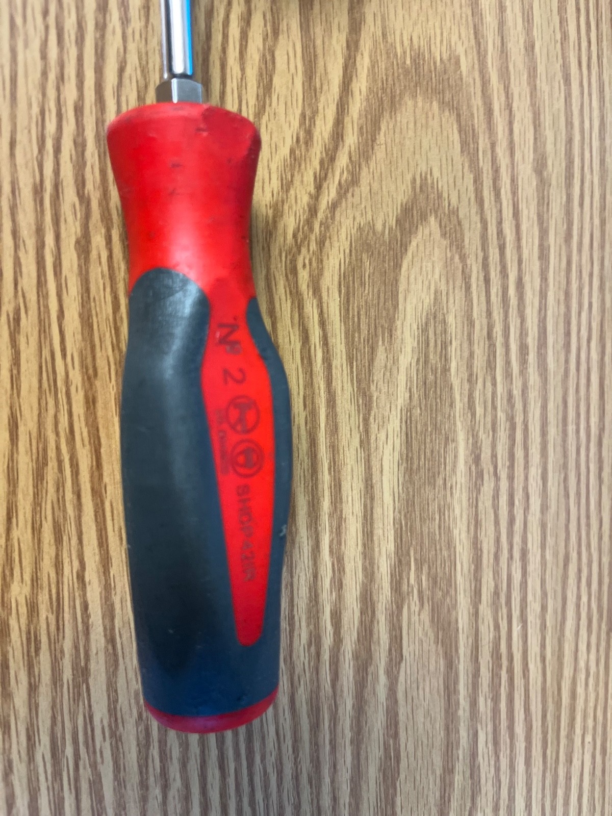 SNAP ON SHDP421R – RED/GRAY CUSHION GRIP HANDLE NO2 PHILLIPS LOT# 94