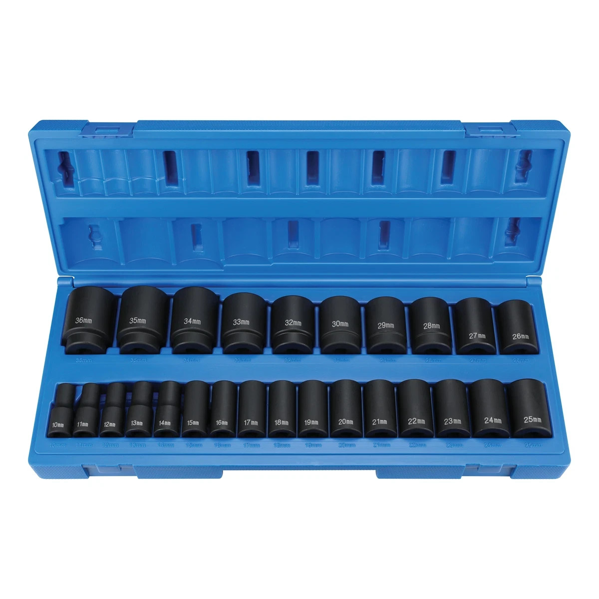 Grey Pneumatic 1/2″ Drive 26 Pc. Semi-Deep Metric Set
