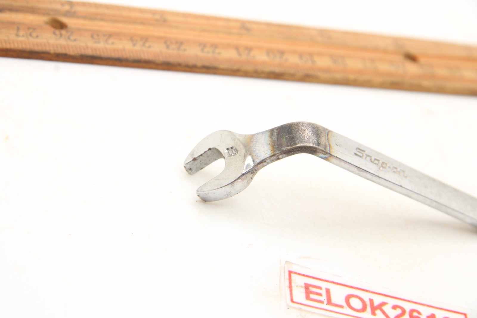 Snap-on OEXM8 8mm Metric Chrome Combination Wrench USA Modified