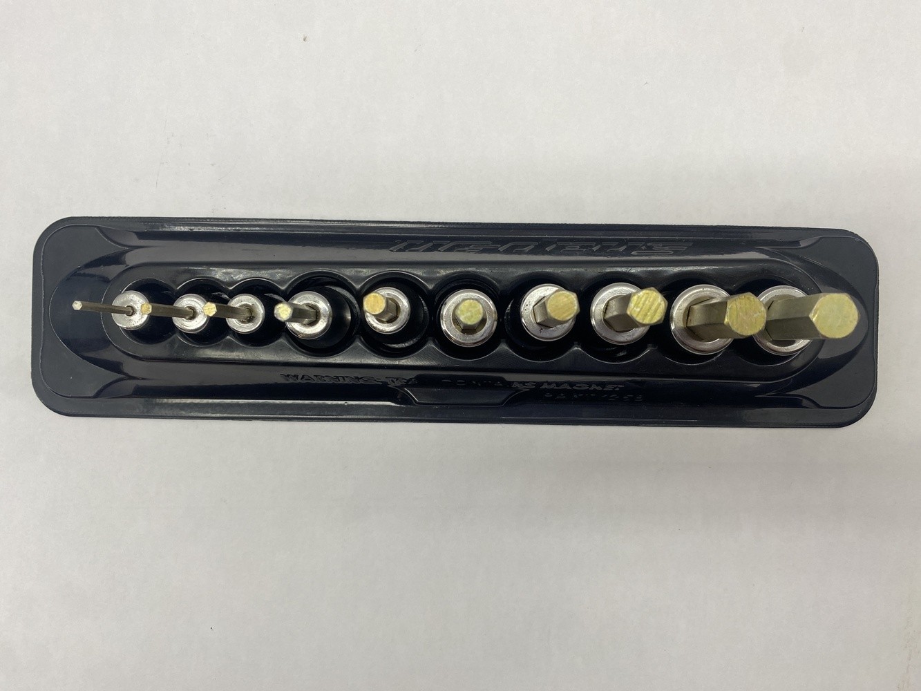 Snap-On 10pc Combination Standard Hex Bit Socket Set (2-10mm) 210EFTAMY