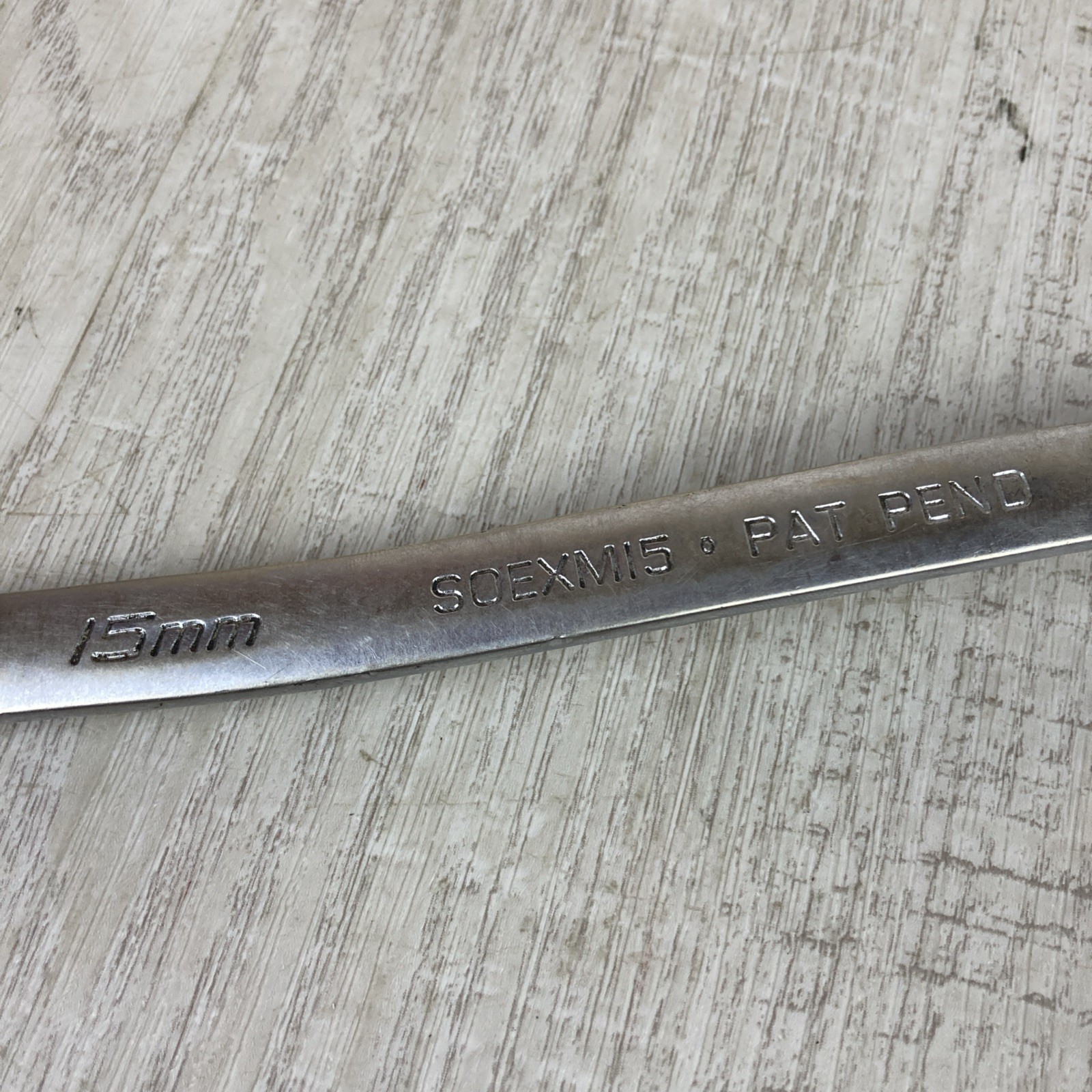 Snap On SOEXM15 15mm flank drive plus combination spanner Damaged