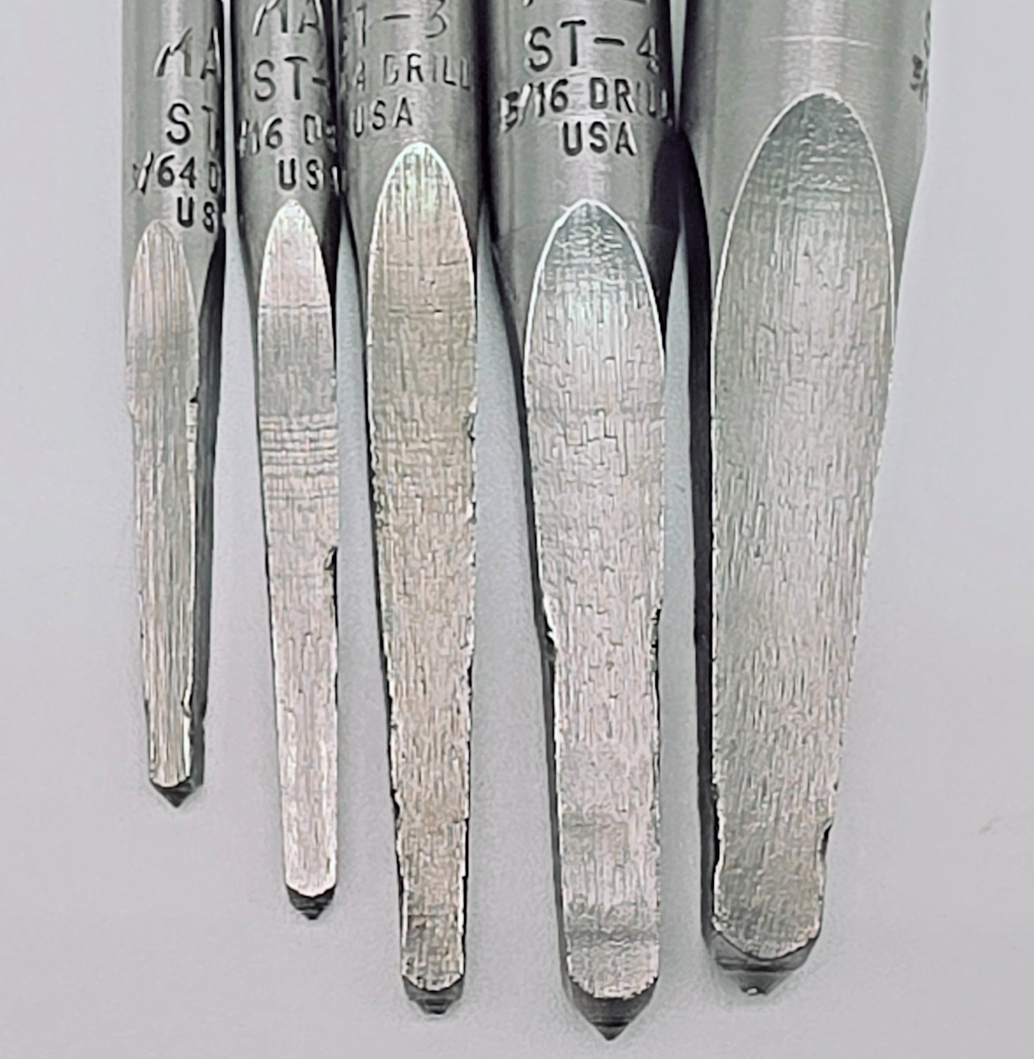 MAC Tools 5663ES 5 Piece Screw Extractor Set Size 1-5 Made in USA