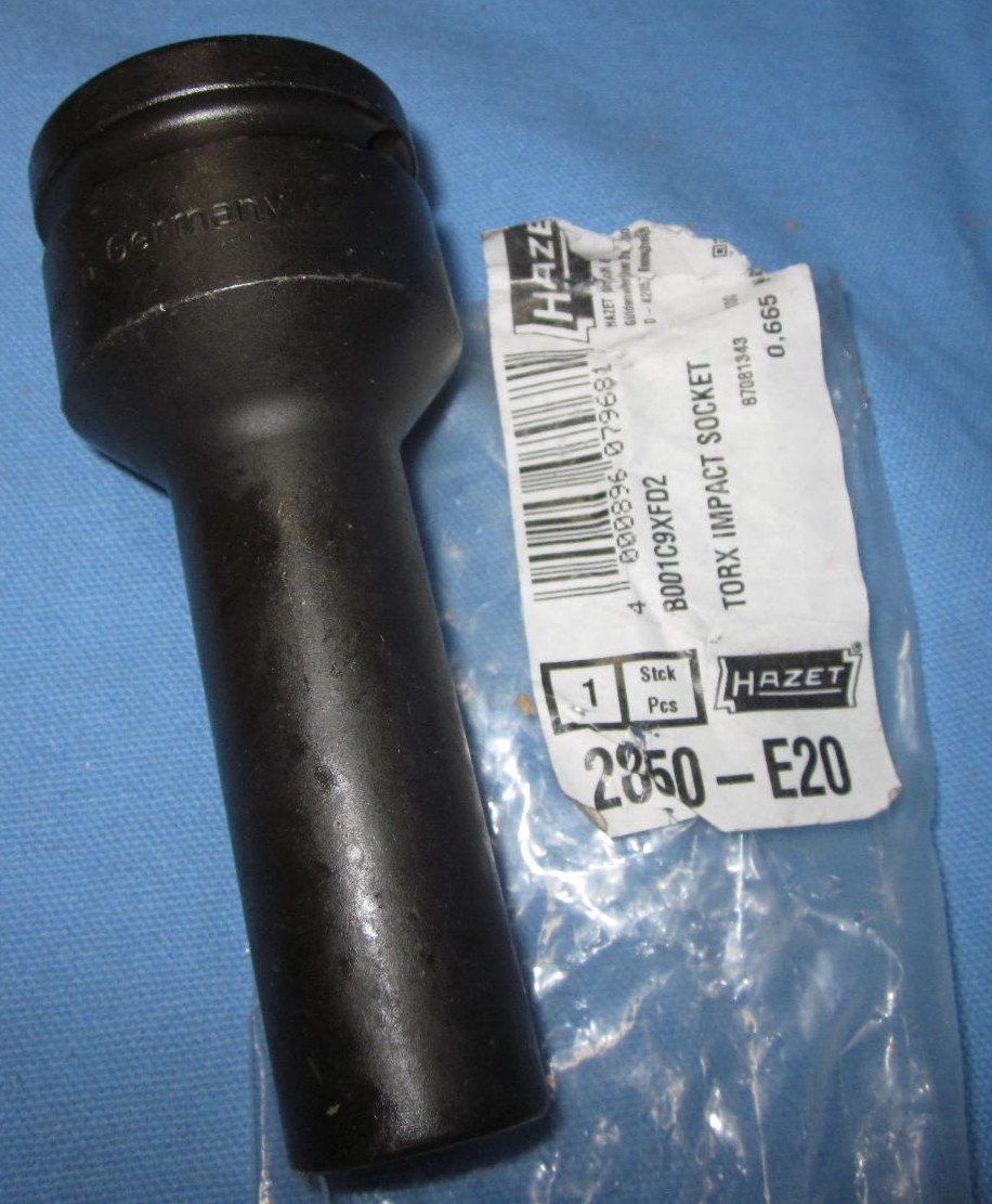 HAZET 2850-E20 TORX® Impact socket 3/4in Drive
