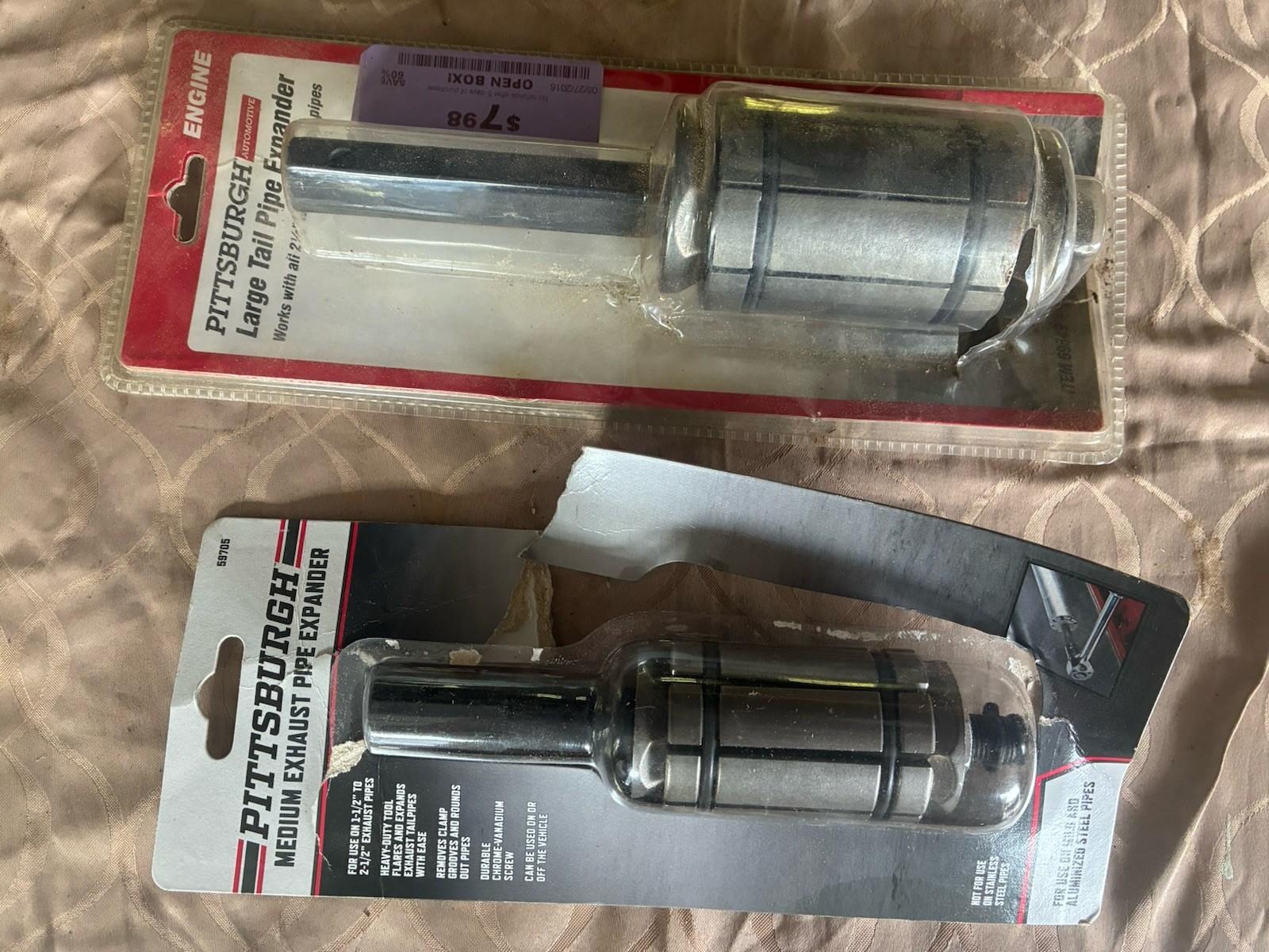 2 Tail Pipe Expanders 1 1/2 – 2 1/2”, 2 1/8 – 3 1/4”