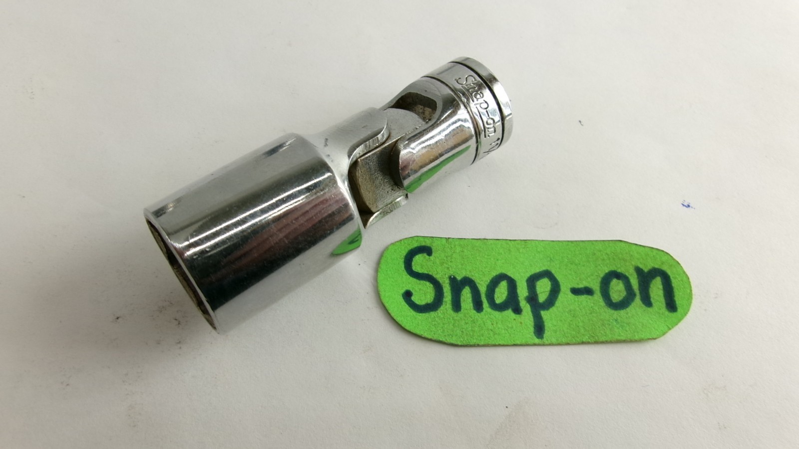 Snap-on tools USA 3/8 drive 11/16″ Semi Deep 6 point Swivel Socket FSU22 Nice!