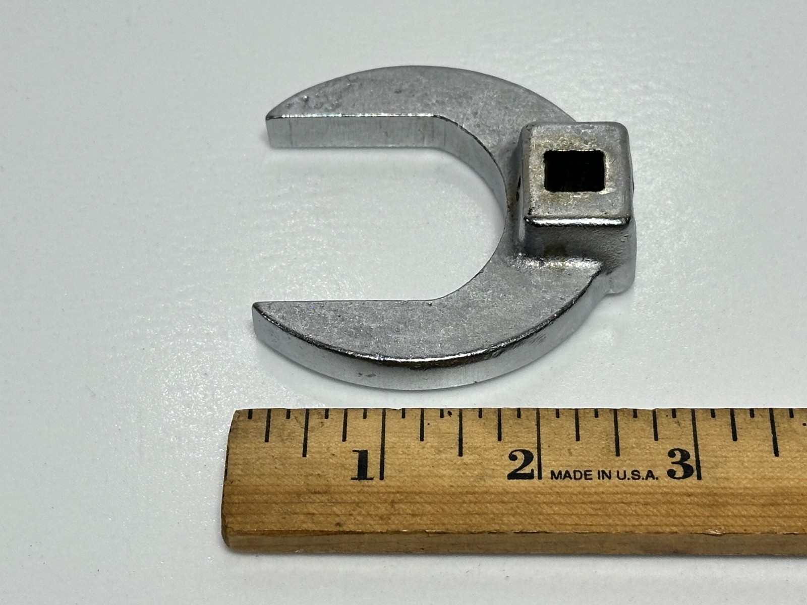 Snap On Tools USA 1-3/4″ SAE Open-End Crowfoot Wrench with 3-Way 1/2″ Drive