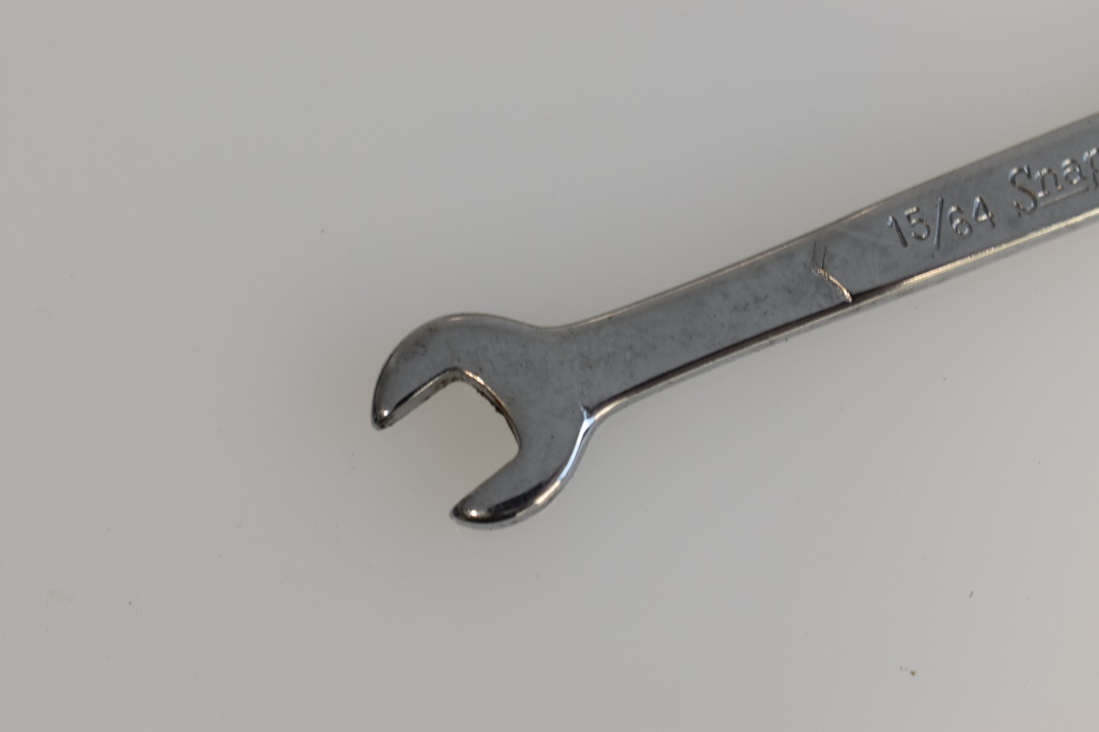 Snap On Tools DS1516 1/4″ x 15/64″ SAE Open End Ignition Wrench Chrome USA