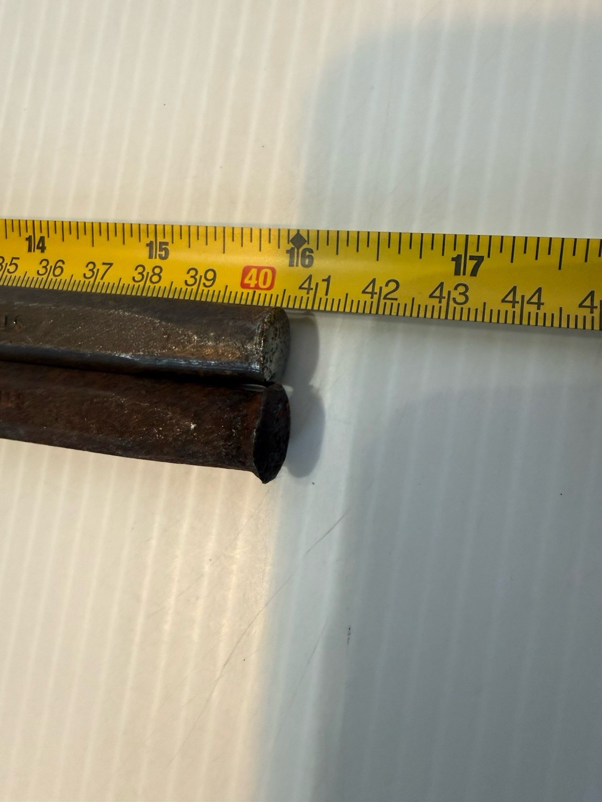 (2) Snap-On 5/8″ x 16″ flat chisel (PPC820L) Made in USA