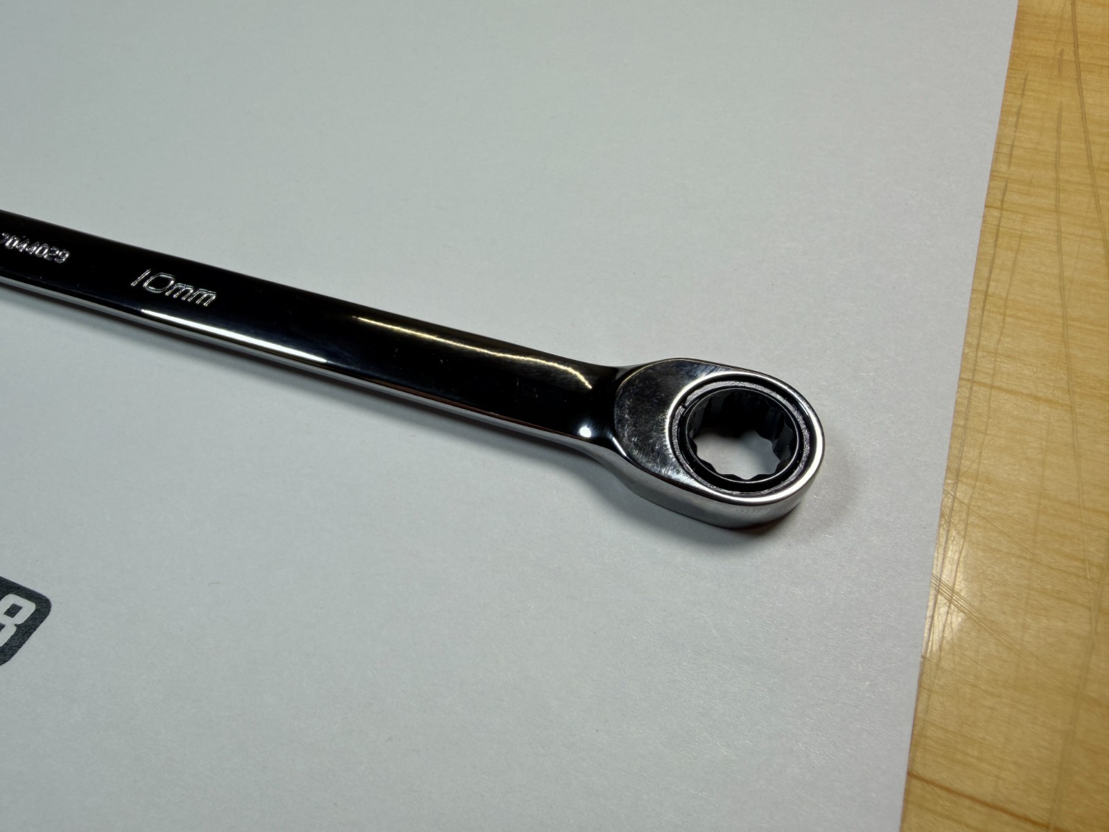 Snap-On Tools NEW 10mm Metric High-Performance Ratcheting Box Wrench XDLRM10
