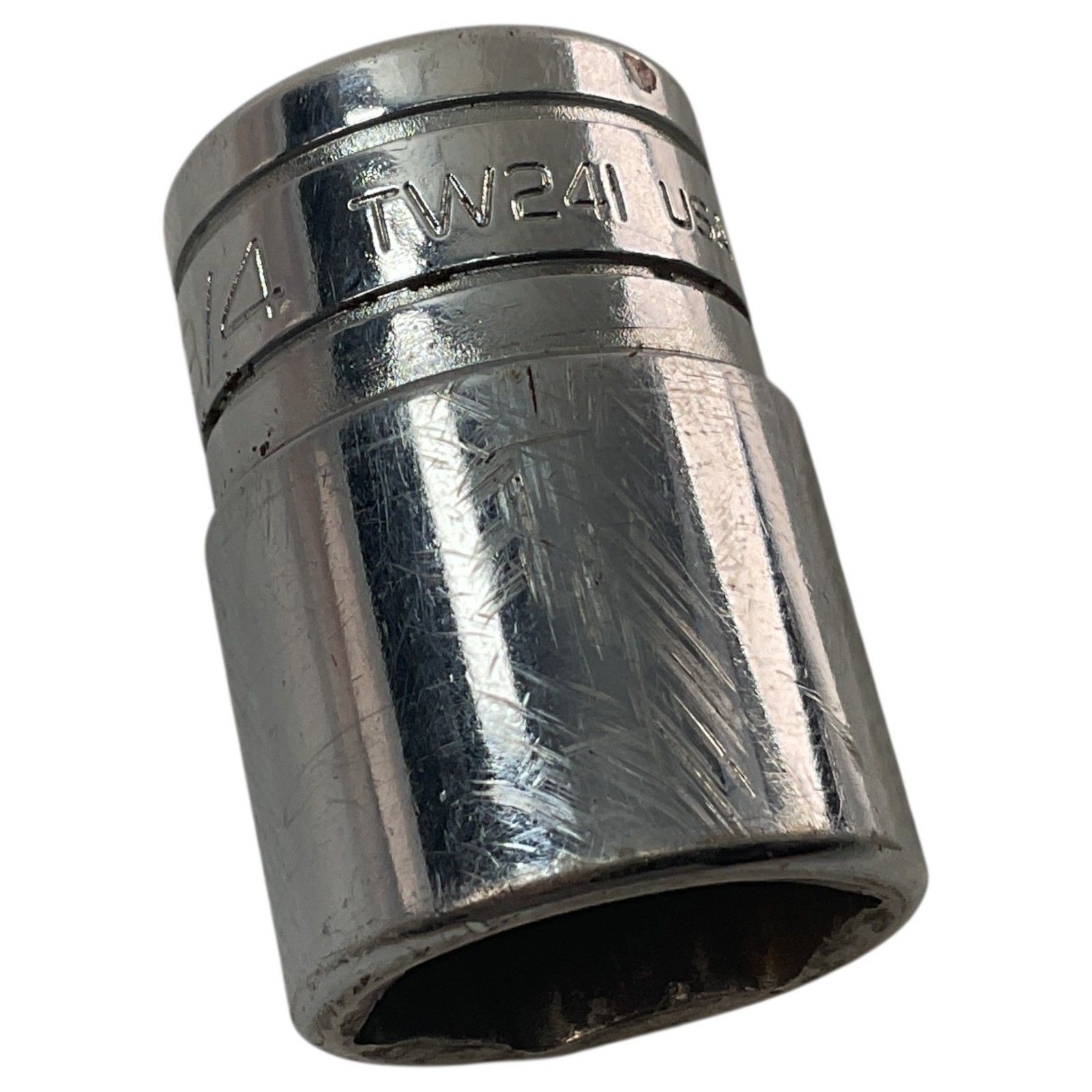 Snap-On Shallow Socket 3/4″ SAE TW241 1/2″ Drive 6 Pt Drive As Pictured Mechanic