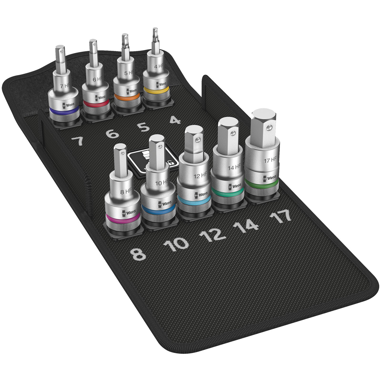 Wera 05004201001 8740 C HF 1 Zyklop Bit Socket Set 1/2″ Drive – With HF