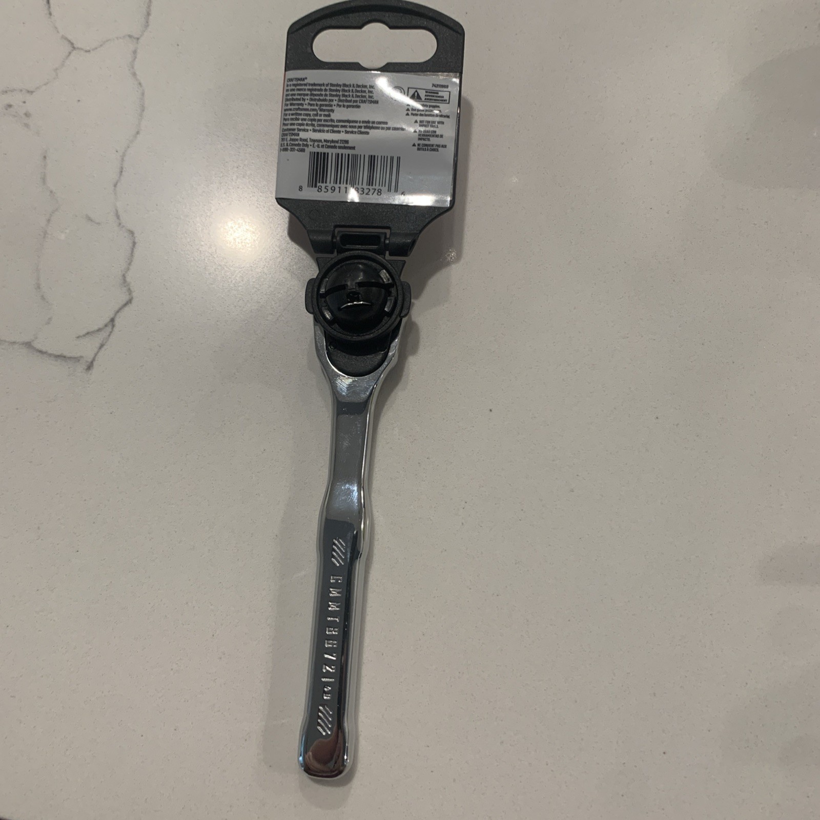Craftsman 1/4 72 Tooth Low Profile Ratchet CMMT86721