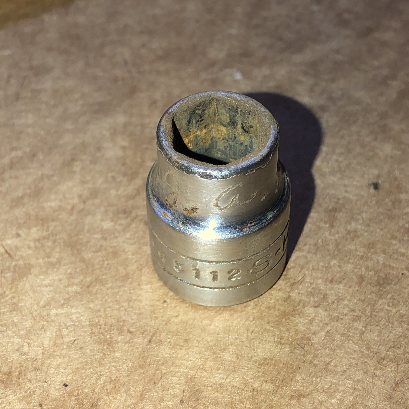 S-K 45112 3/8″ 12pt 3/8″ Drive Socket Marked JA See Photo’s !