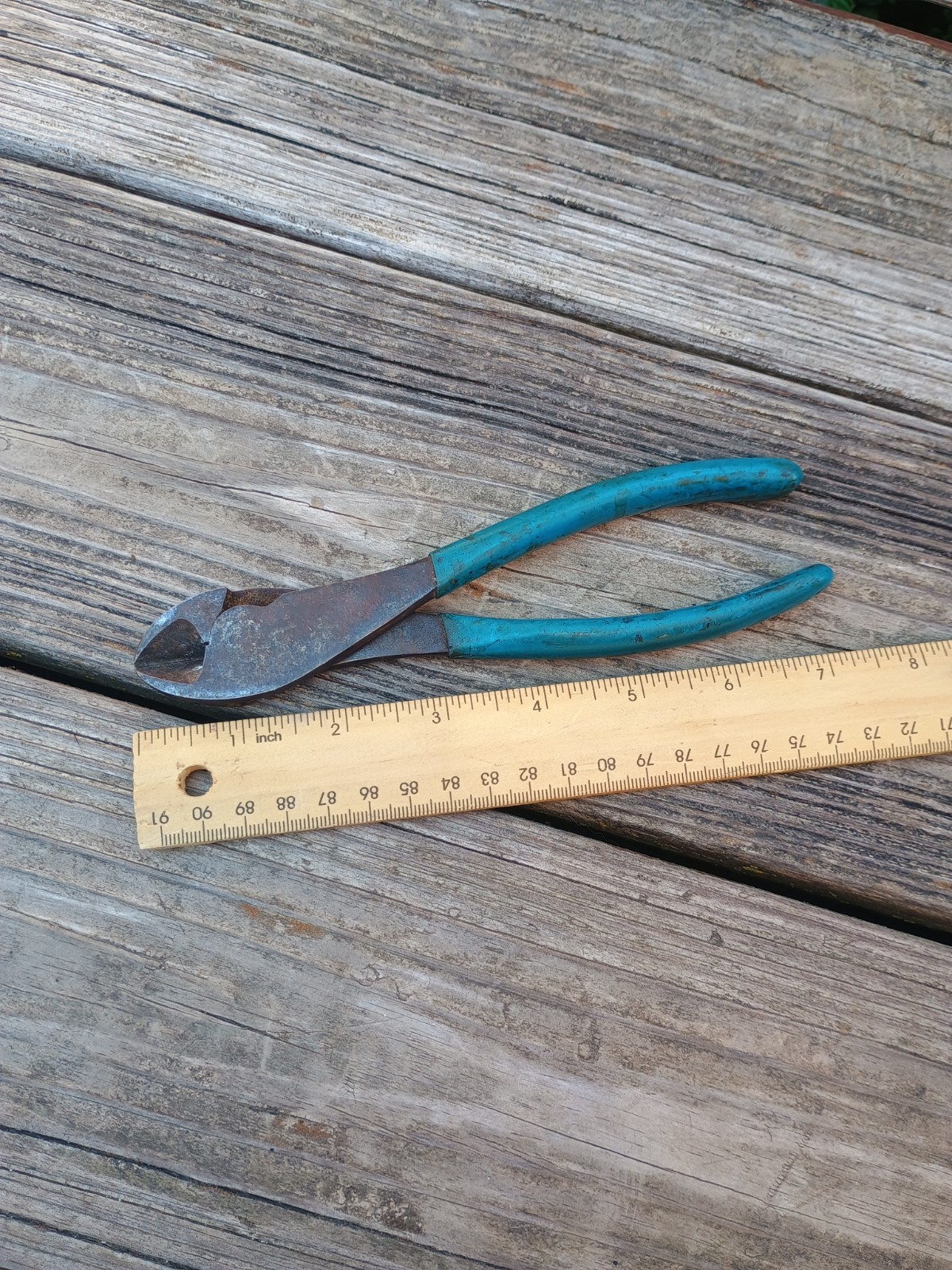Vintage Channellock 7″ Diagonal Cutting Pliers No 337 Meadville PA USA