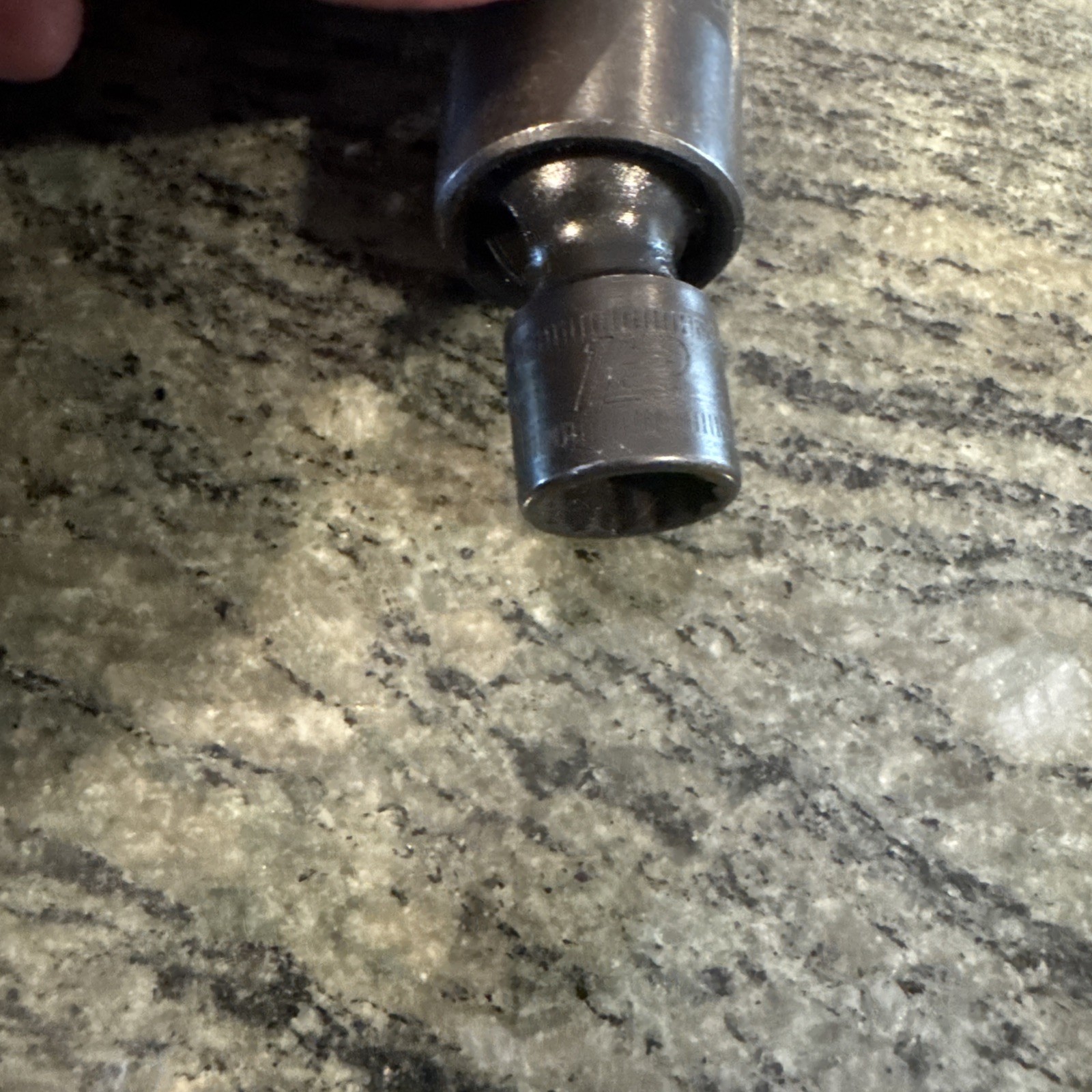 Snap-On ipdfm12a 3/8” drive 12mm 12 pt. metric shallow swivel impact socket new