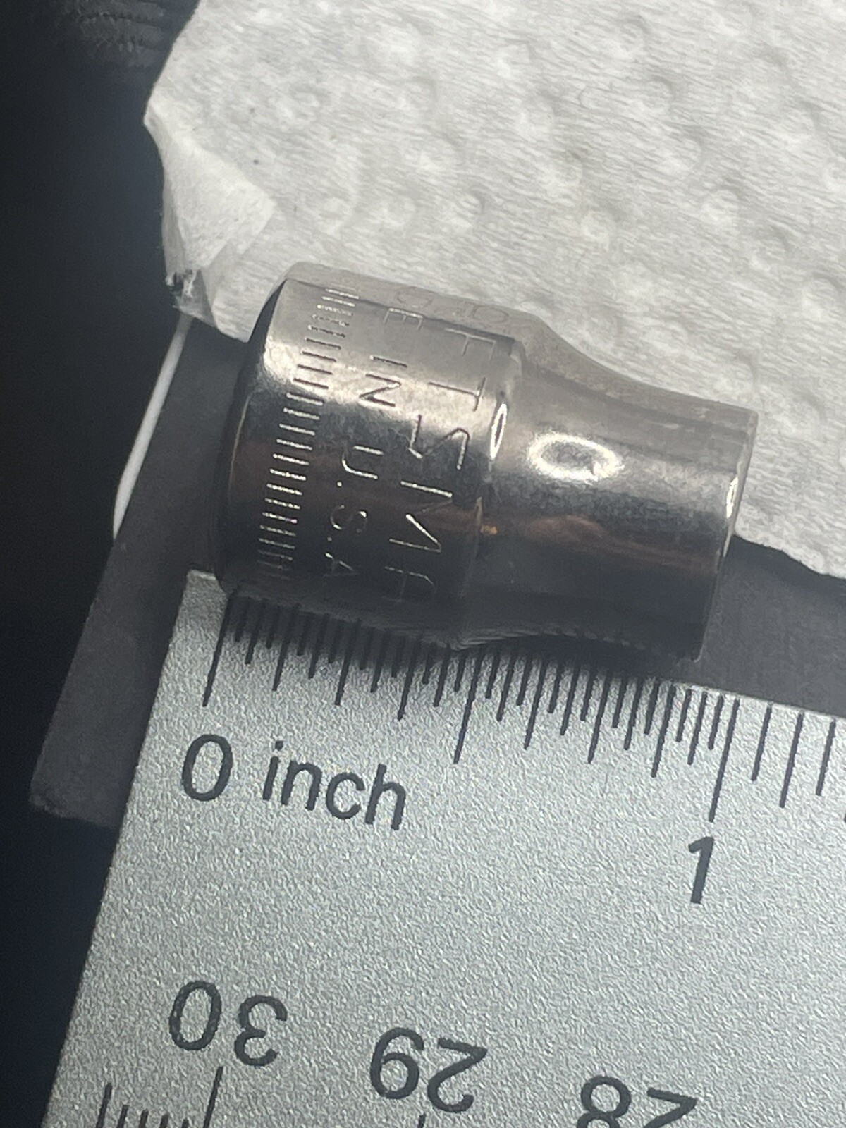 Craftsman 9mm Shallow Socket 3/8″ Drive 6 Point Inverted G1 43541 USA