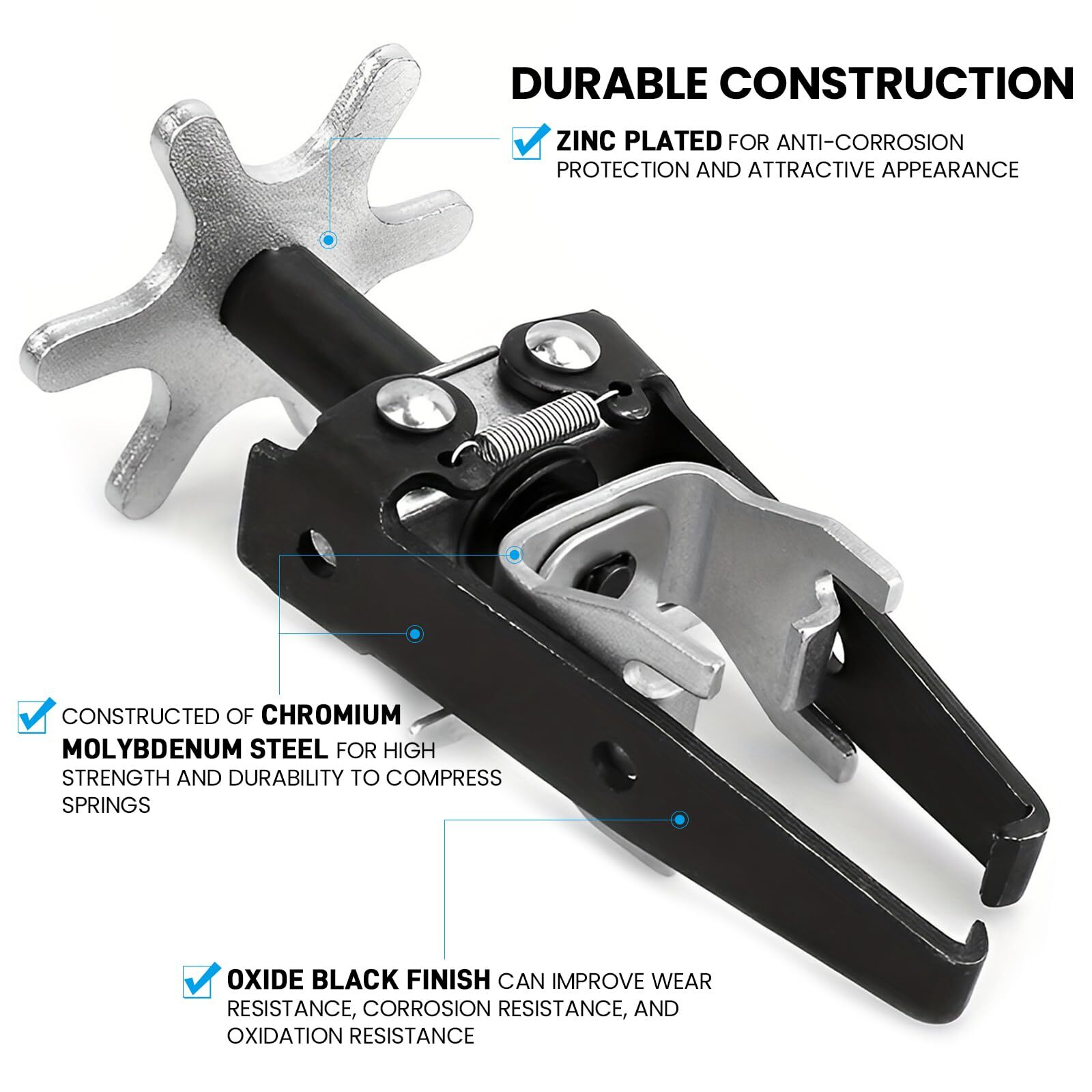 Overhead Valve Spring Compressor Tool Universal Automotive Engine Valve Sprin…
