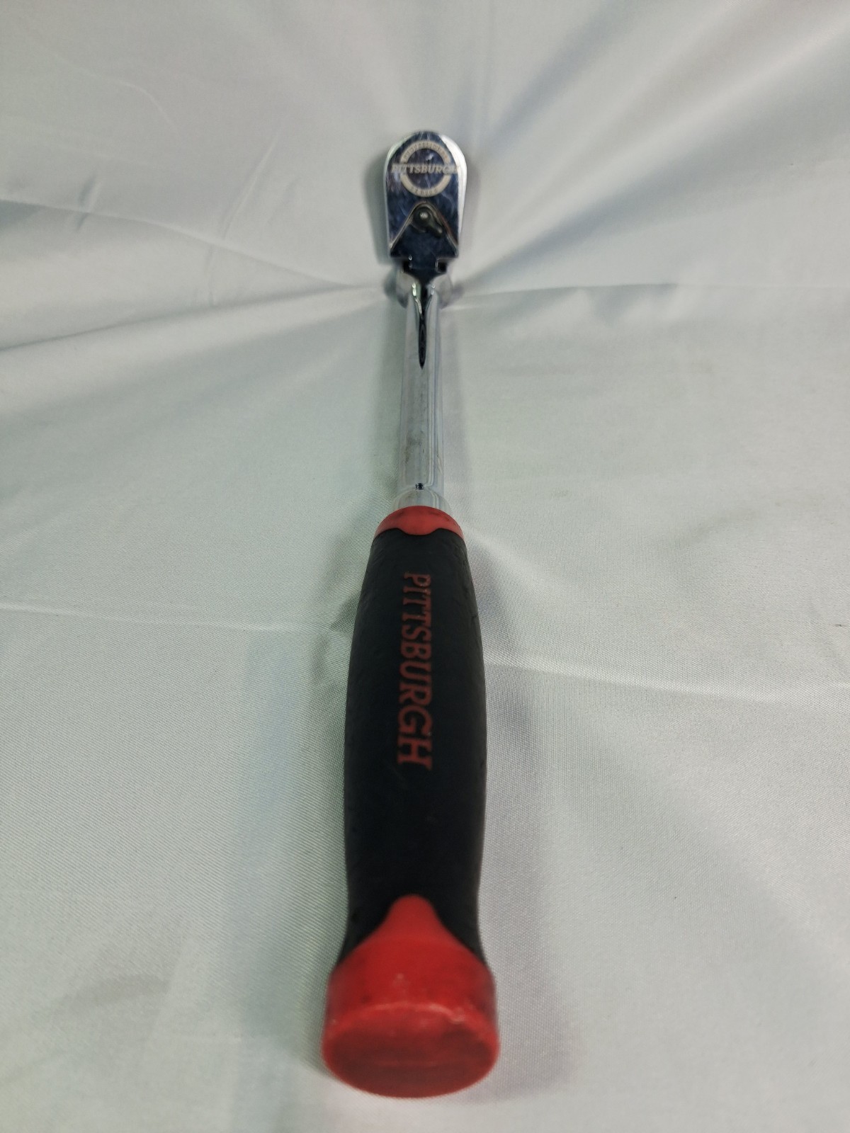 Pittsburgh Professional Series Flex Head Quick Release Ratchet Chrome Comfort…