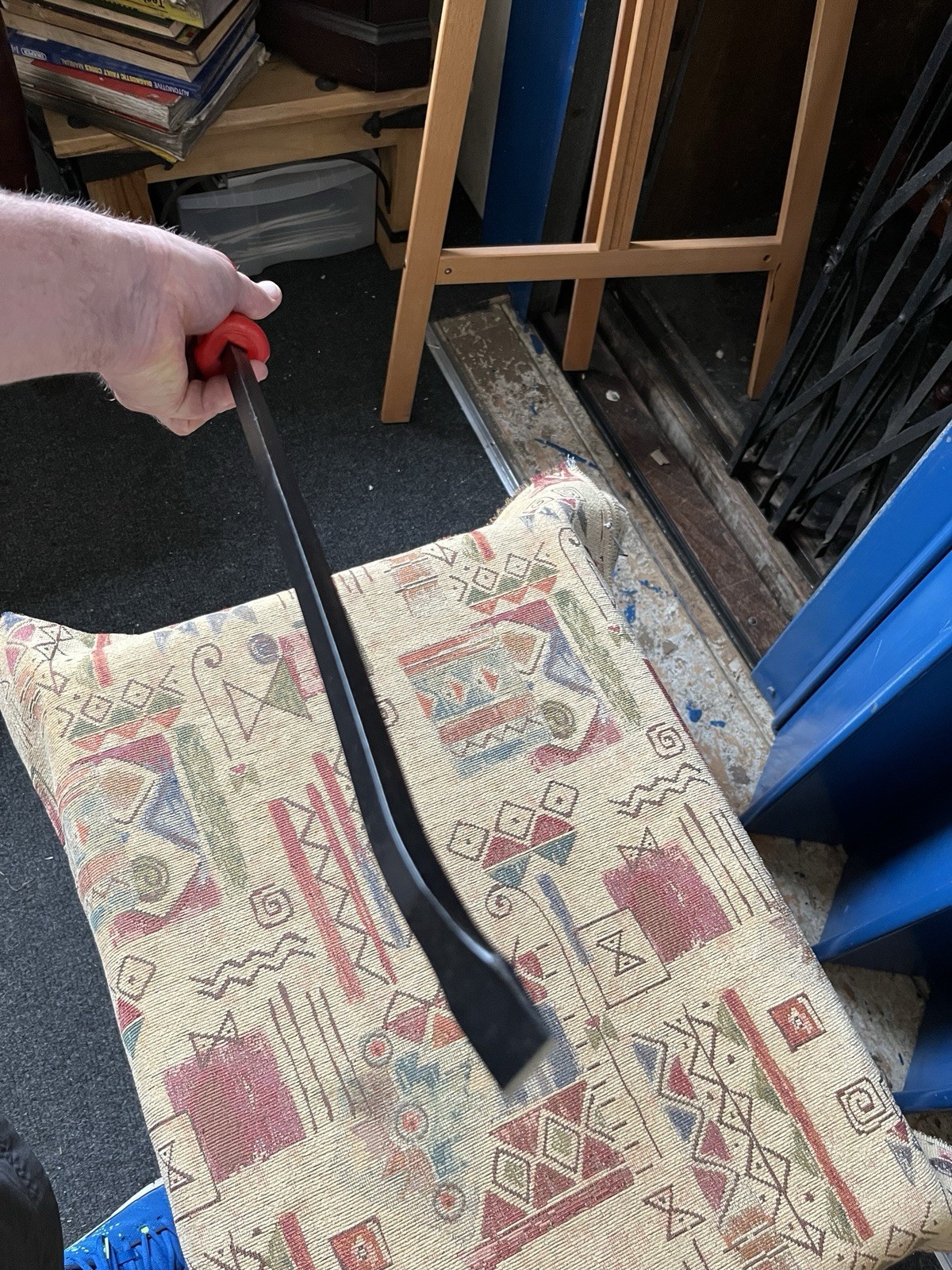 Snap On 24” Striking Pry Bar In Classic Red SPBS24A Made In USA New Premium Tool