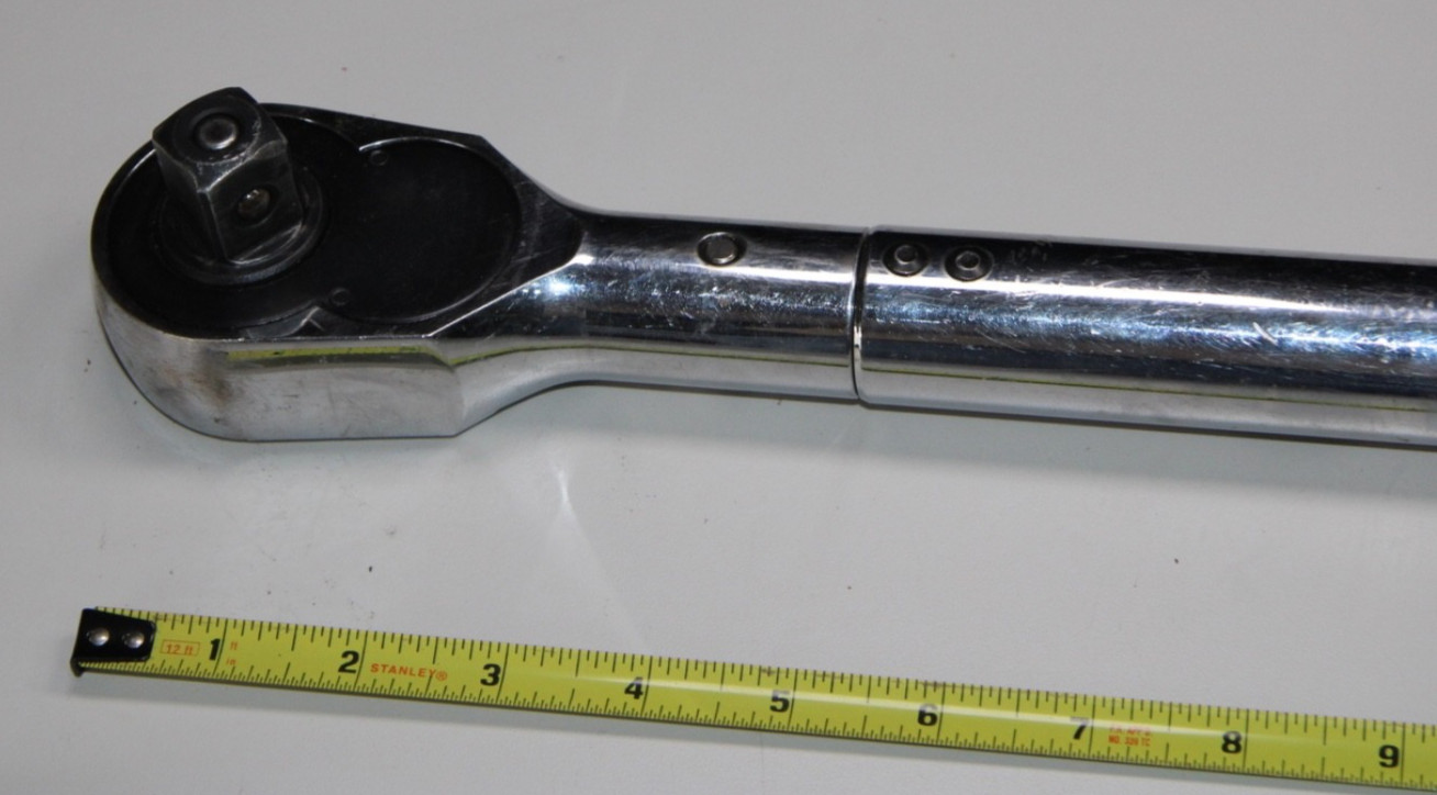 Matco Tools DR34T 3/4” Drive 40” Extendable Ratchet Quick Release Knurled Grip