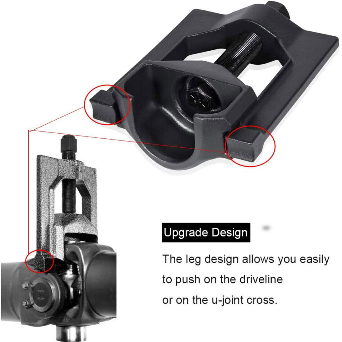 Heavy Duty Truck 10102 Universal U Joint Puller +5192 Bearing Cup Installer Tool