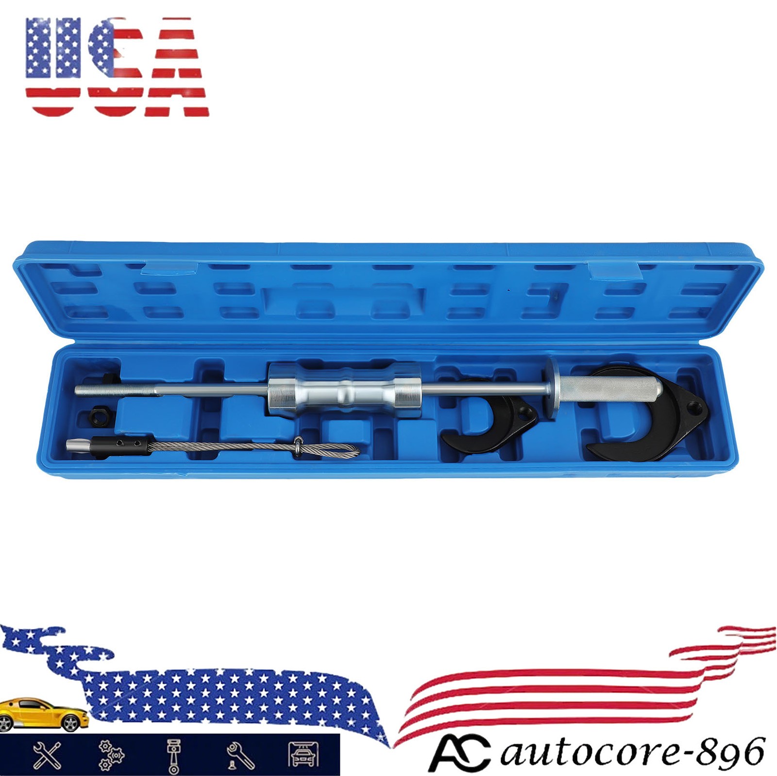 CV Inner Joint Puller Slide Hammer Wheel Drive Axle Half Shaft Removal steel