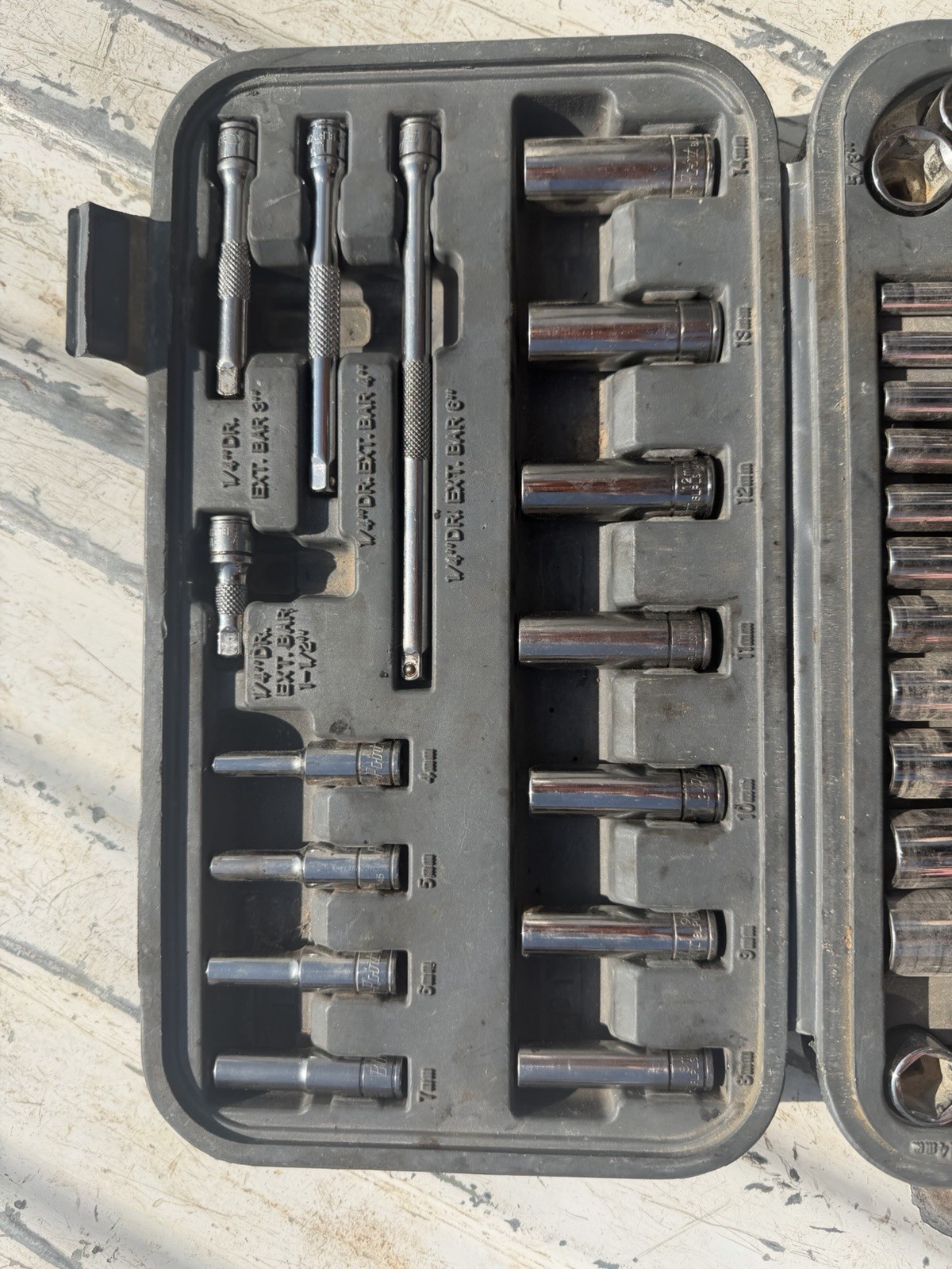 Blue Point 1/4 Socket Set Blpgss1462