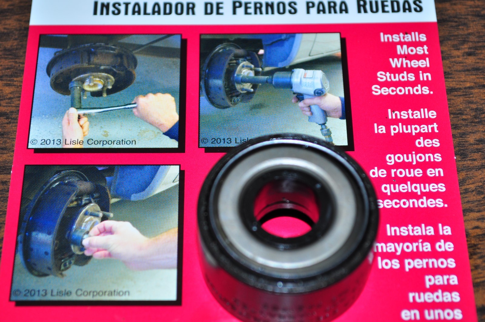 WHEEL STUD INSTALLER Lisle 22800 MADE IN USA