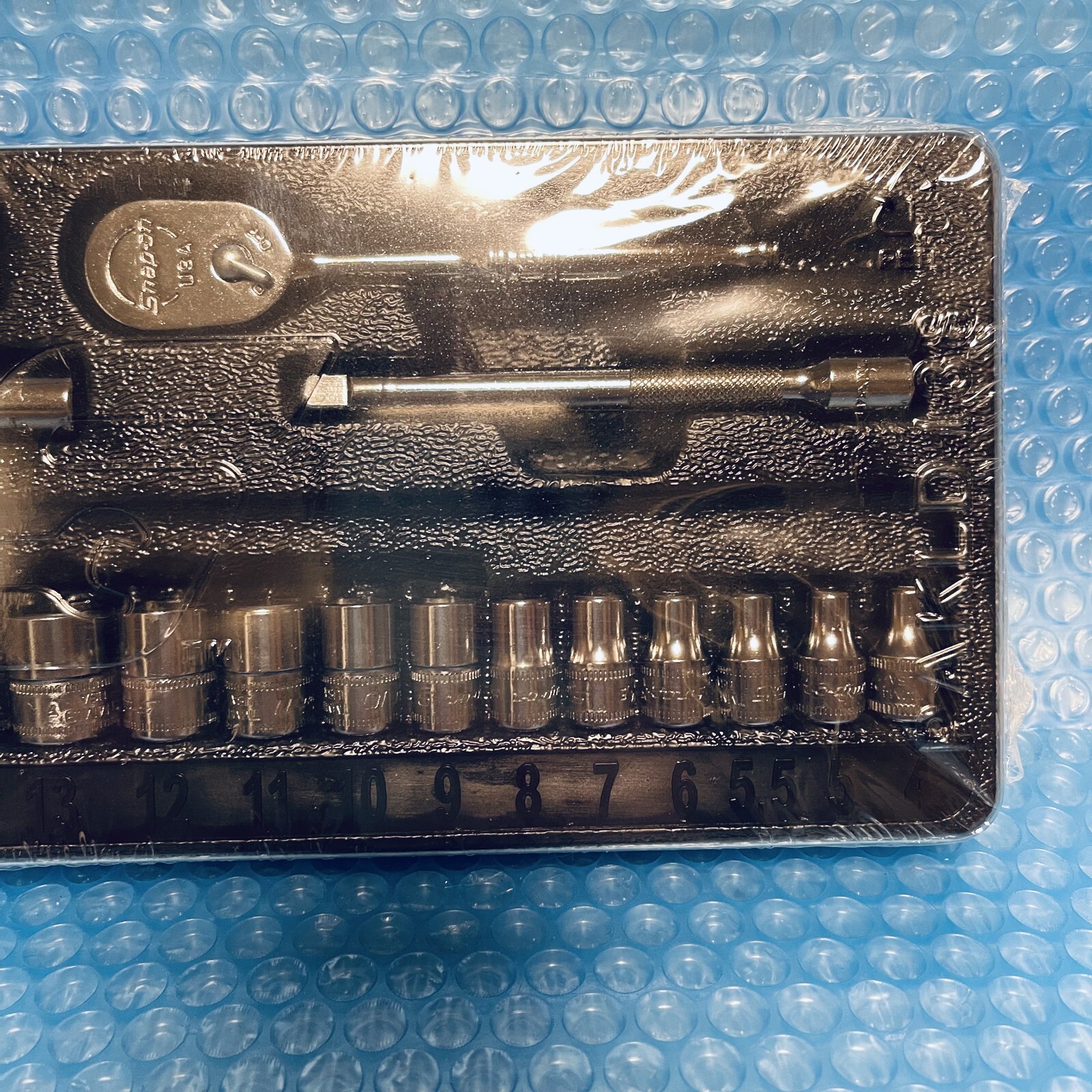 Snap-On 117TMM 17 pc 1/4″ Drive 6-Point Metric Starter Set Unused In Storage
