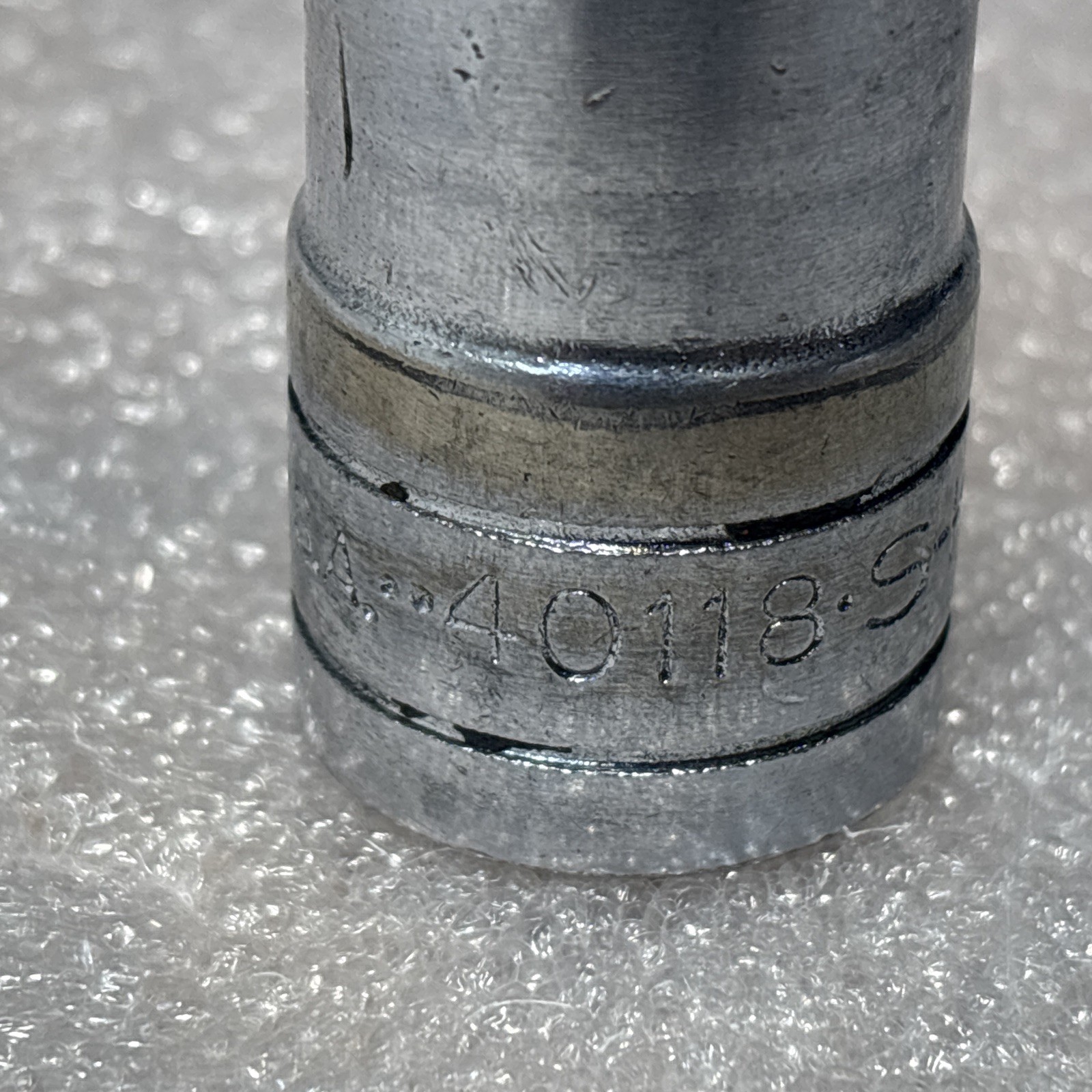 S-K vintage 1/2” 6pt socket lot (3). USA