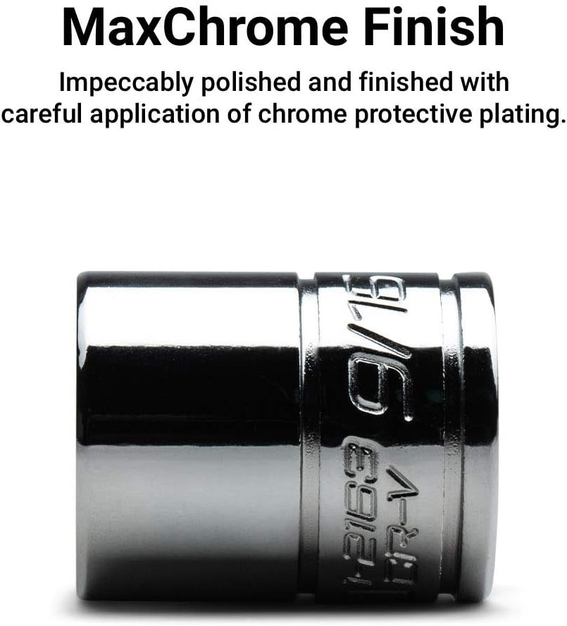 Professional 3/8-Inch Shallow Drive Socket – Durable, Corrosion-Resistant Finish