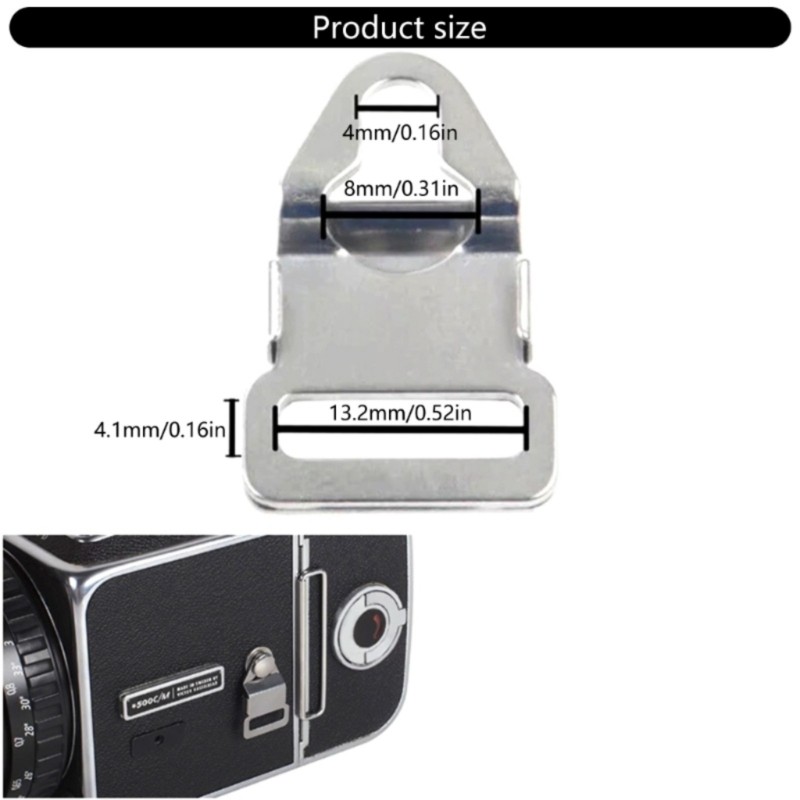 1pair Camera Strap Buckle For Various Compatible Cameras Repair Part Buckle