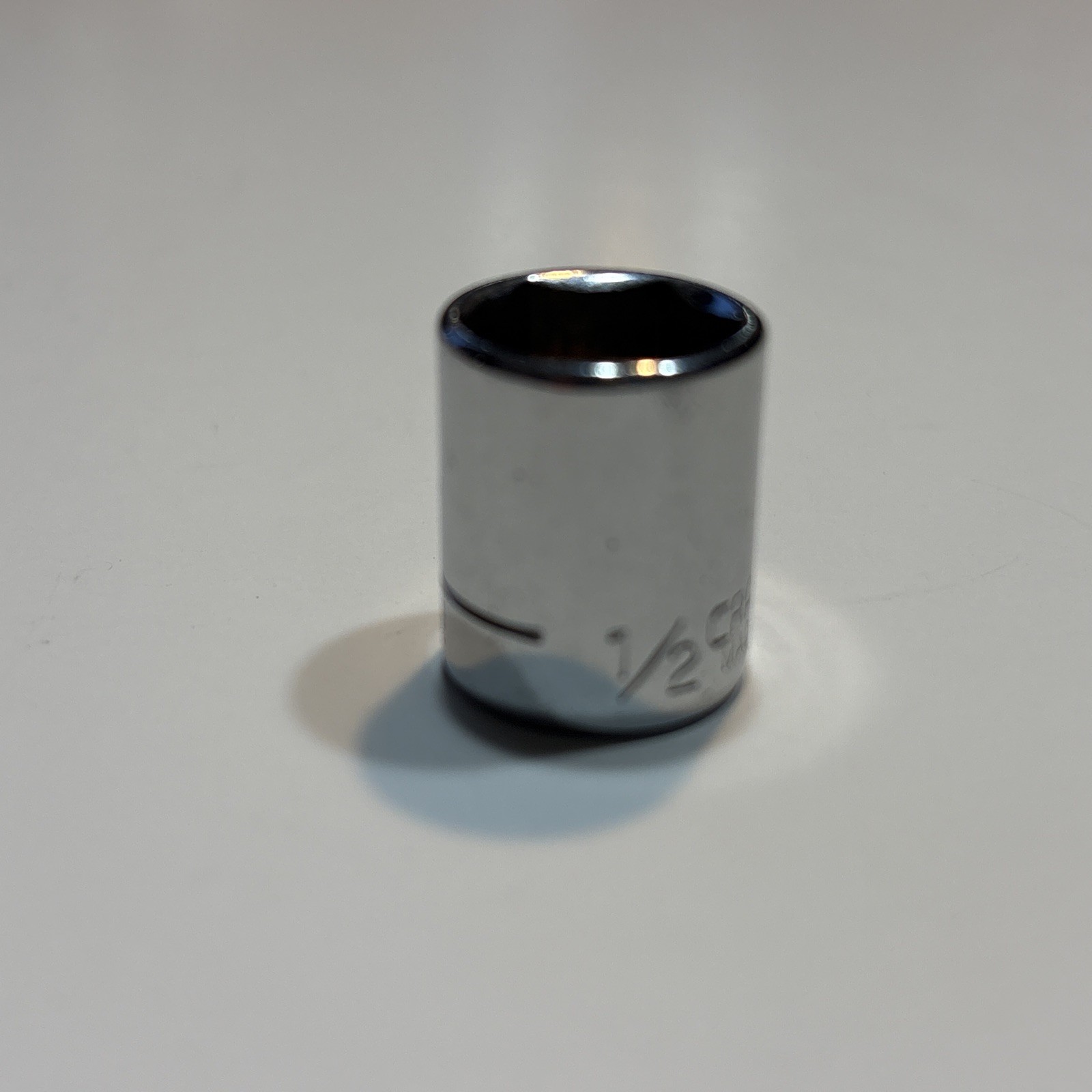 CRAFTSMAN Shallow Socket SAE 1/4-Inch Drive, 1/2-Inch 6-Point EE43499 NOS
