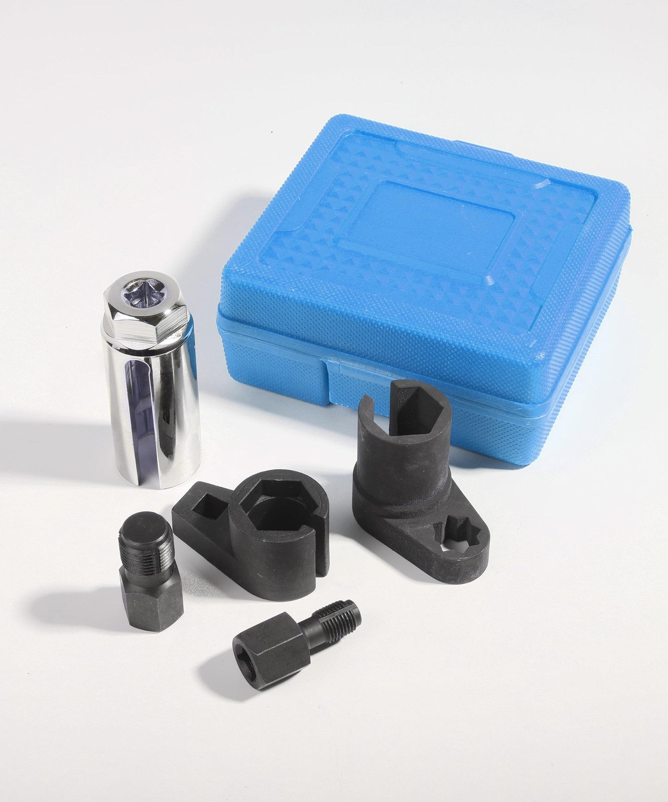 Llave Extractor Sensor Oxígeno Sonda Lambda 22mm Cr-Mo Reparador Rosca Autos 5PC
