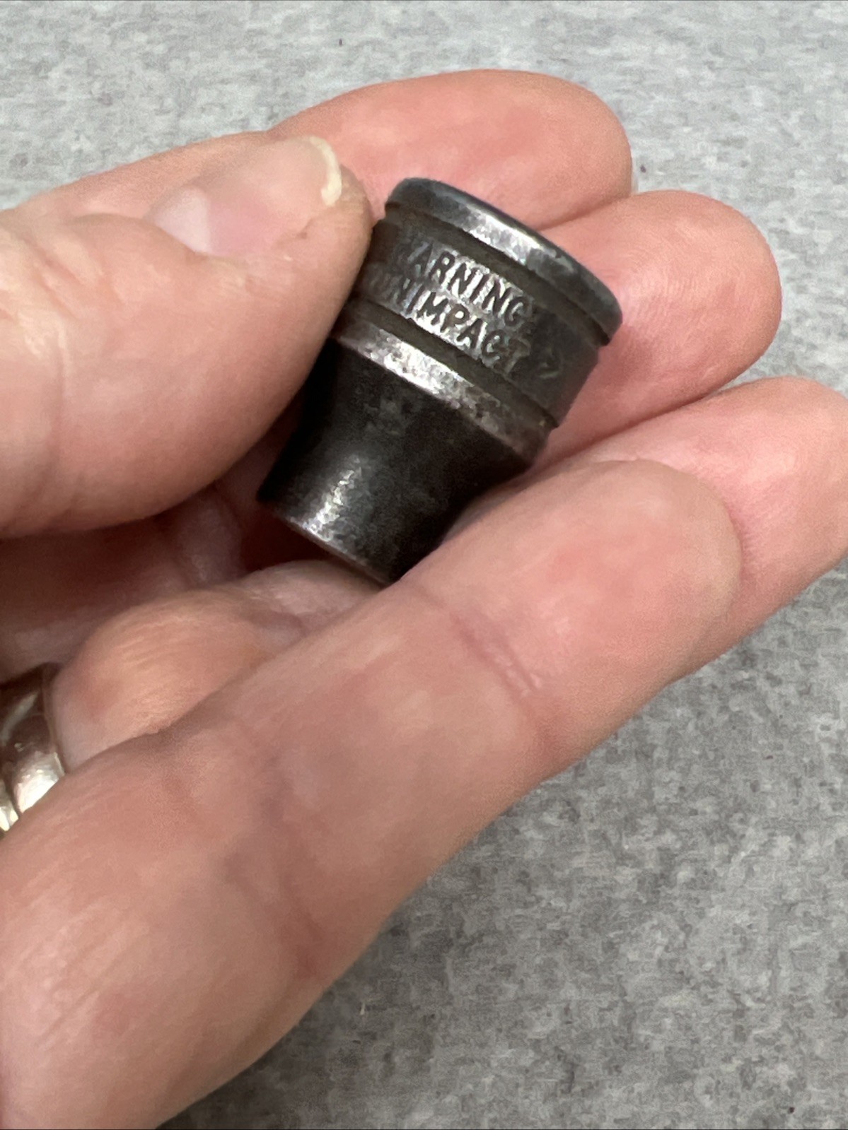 Snap On 5/16″ Shallow Industrial Socket 3/8″ Drive 6 Point Non Impact GFS101