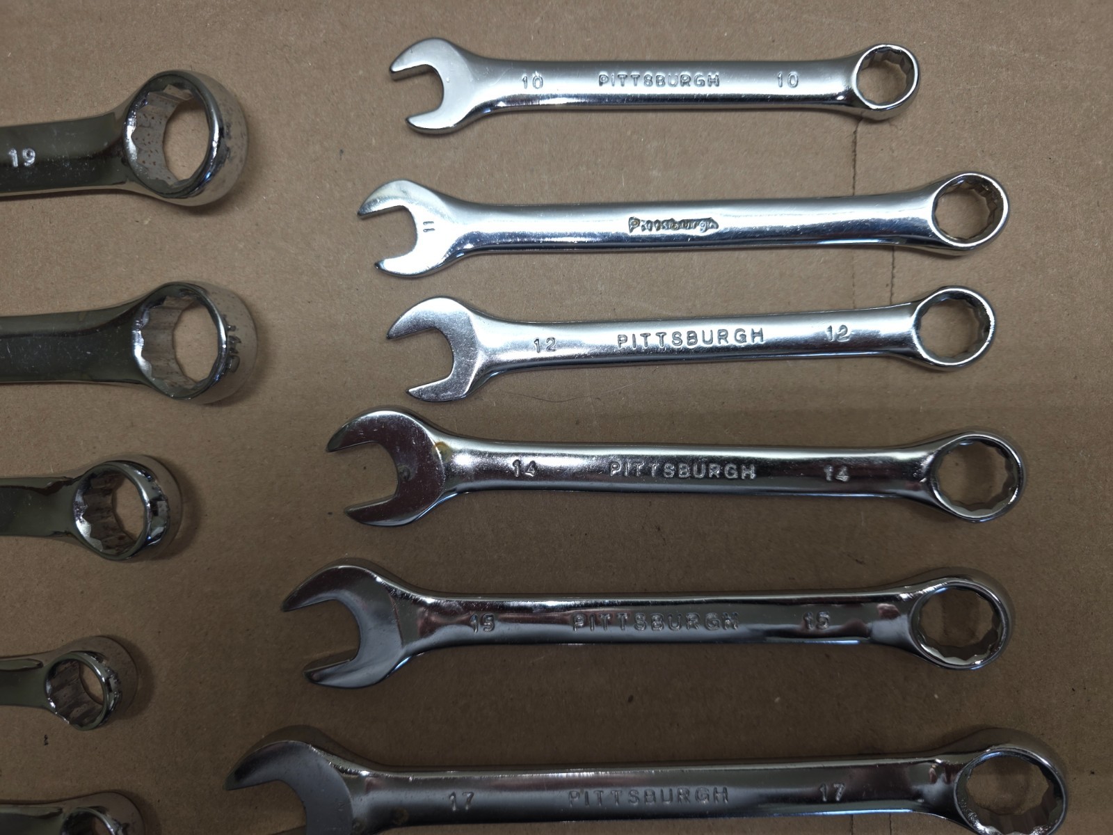 2 Sets of Pittsburgh Metric Wrench’s – These are not complete sets.