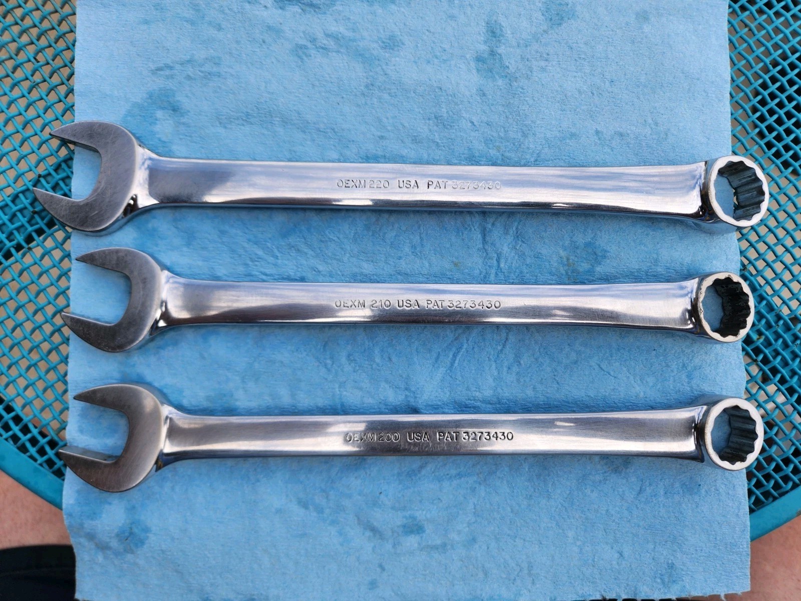 Snap-on Metric Wrenchs OEXM200 20mm, OEXM210 21mm, & OEXM220 22mm