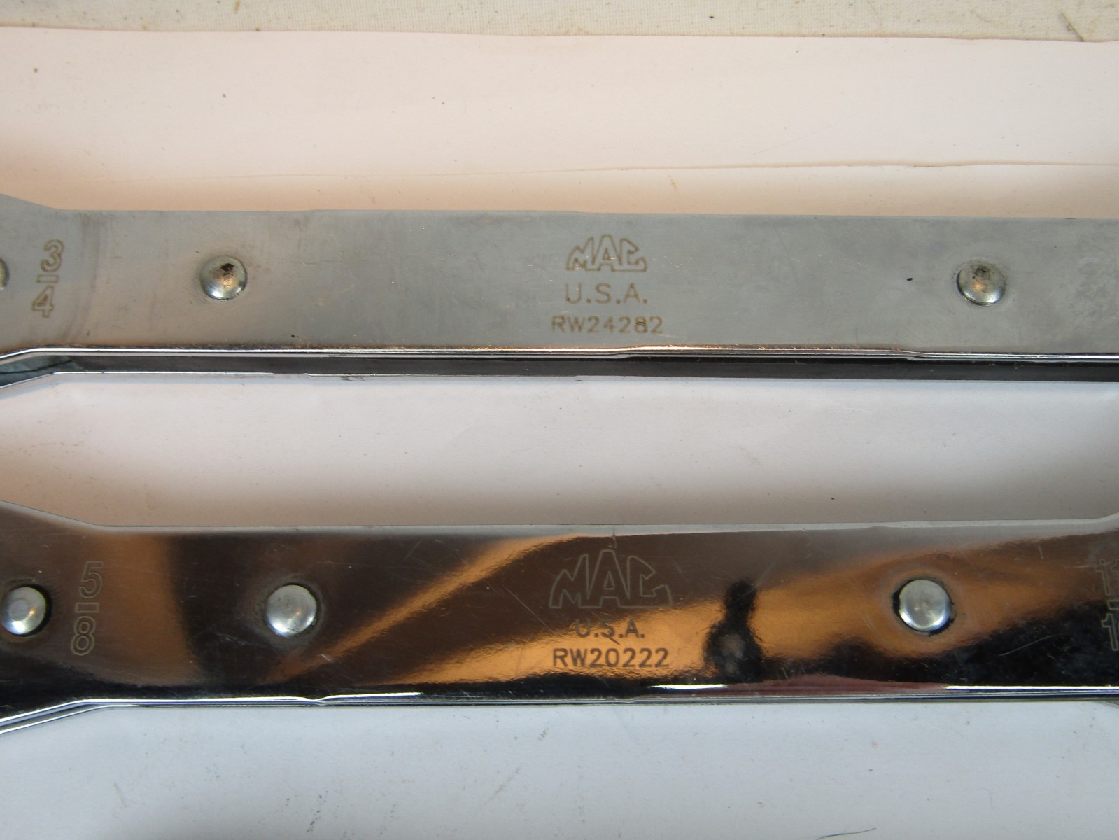 Mixed Set of 6 MAC Tools Ratcheting Box End Wrench – 4 Offset SAE
