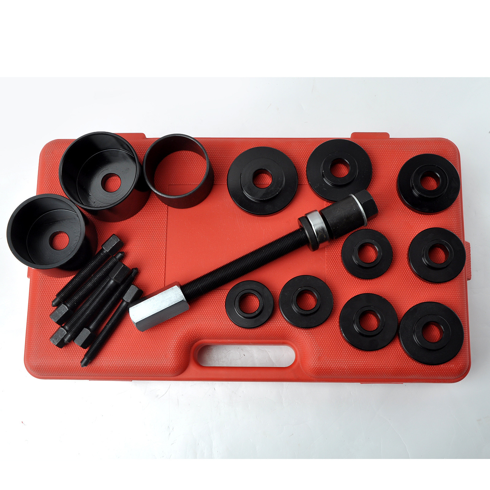 Front Wheel Drive Bearing Puller Hub Removal Car Kit 2-3/16″ to 3-19/32″ Drift