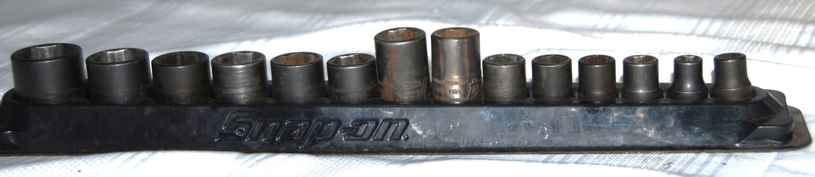 SNAP-ON 14 PIECE 3/8″ DRIVE 6-Pt METRIC IMPACT SOCKET SET SEE DESCRIPTION