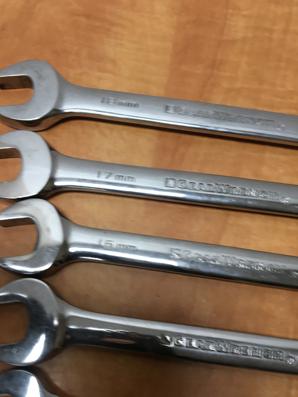 Gearwrench 20pc Ratcheting Wrench Set SAE Metric 8mm to 19mm 1/4 to 3/4