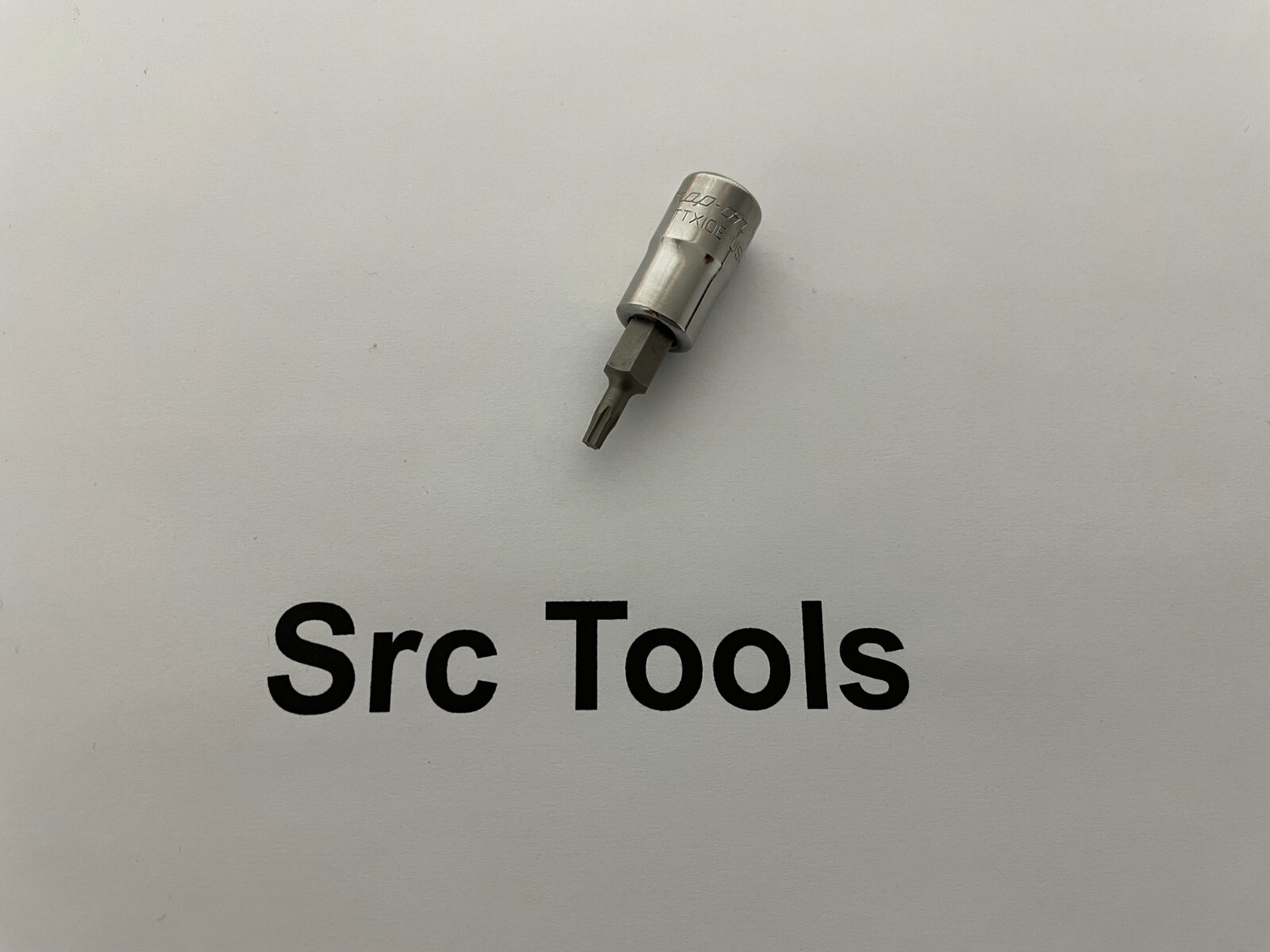Snap-On Tools USA *NEW* 1/4″ Drive T10 Torx Bit Chrome Socket Driver TTX10E