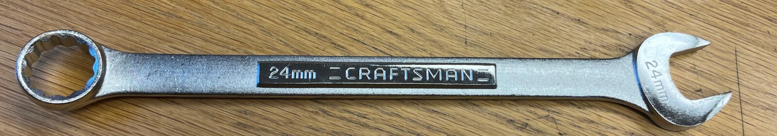 Craftsman #42923 24mm Metric Combination Wrench 12pt v USA