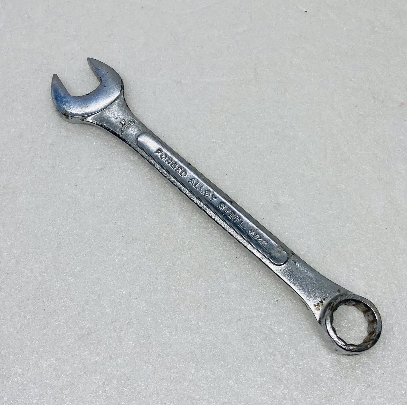 Vintage Forged Alloy Steel Wrench Tool 7/16” Japan Made 5.25” T1