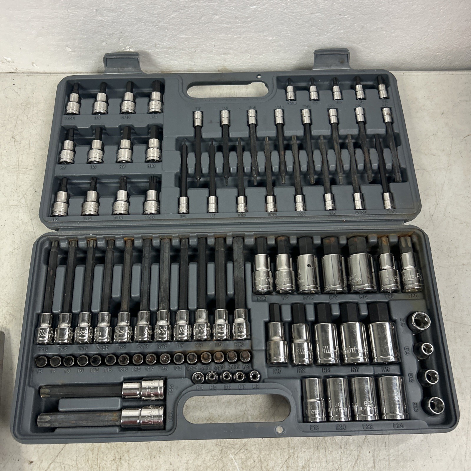 Blue-Point BLPTHC87 87 Pc Torx & Hex Bit Socket Set SAE/Metric Complete