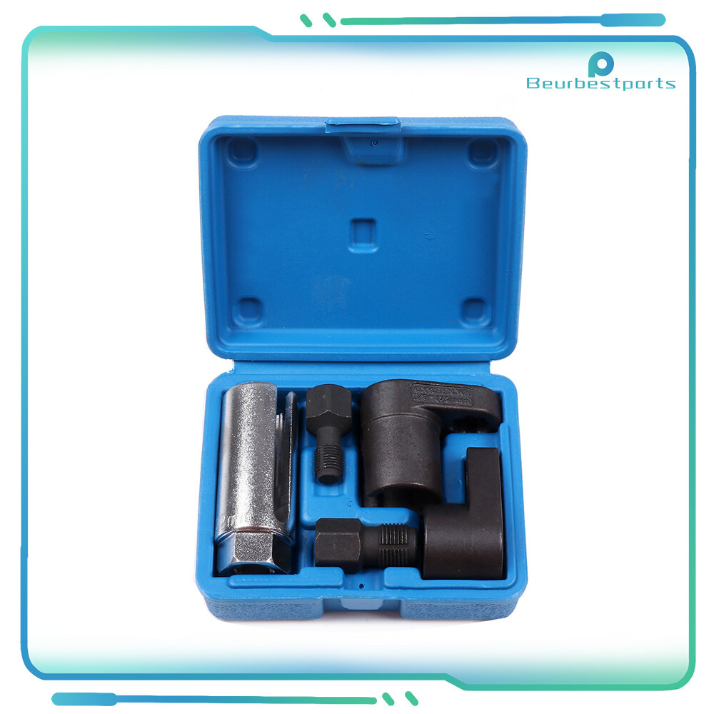 5 PC OXYGEN SENSOR SOCKET VACUUM WRENCH O2 M12 M18 TOOLS RENEW THREAD CHASER SET