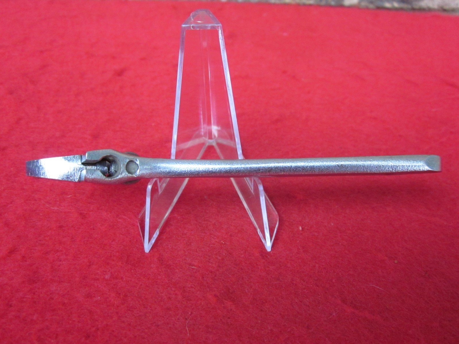 Vintage Crescent 4″ Adjustable Wrench Forged Steel Crestoloy Made in USA NICE